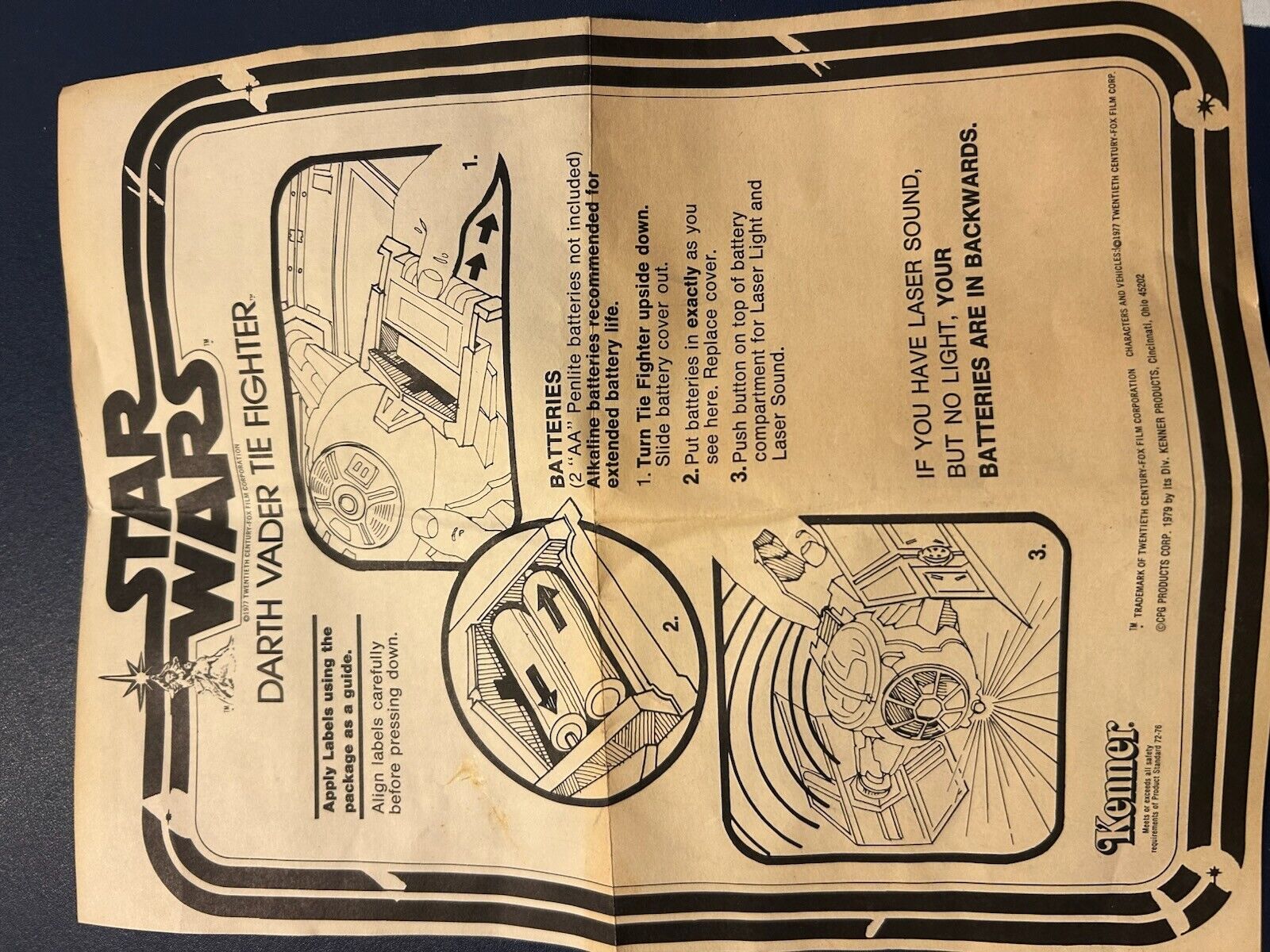 Darth Vader TIE Fighter sold