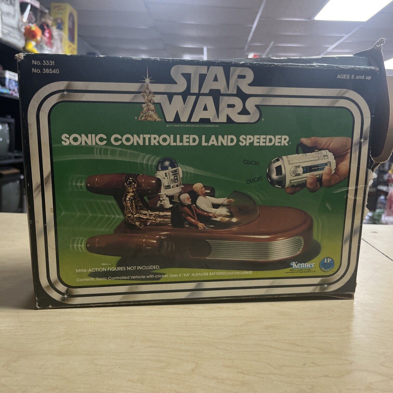 Sonic Controlled Landspeeder sold