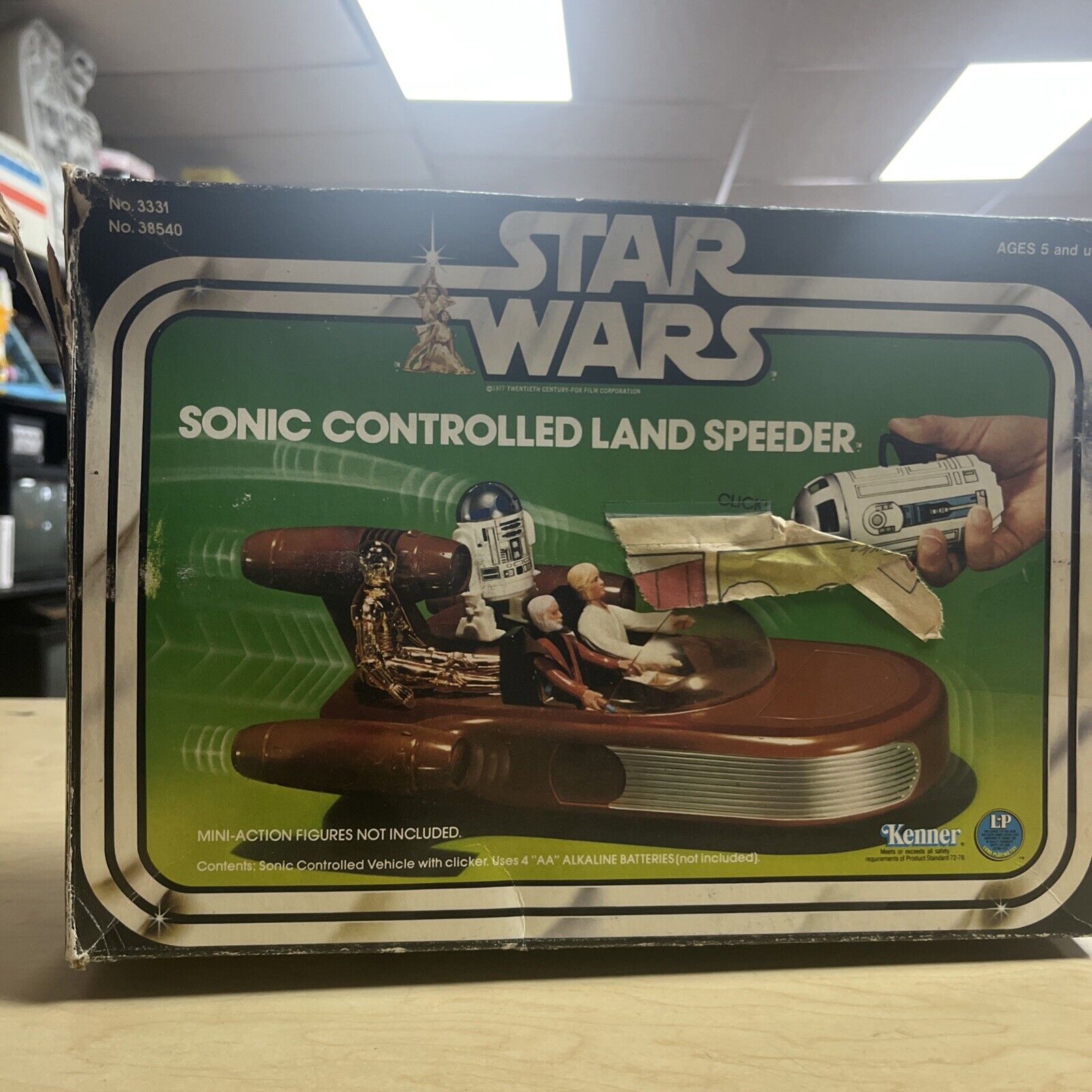 Sonic Controlled Landspeeder sold