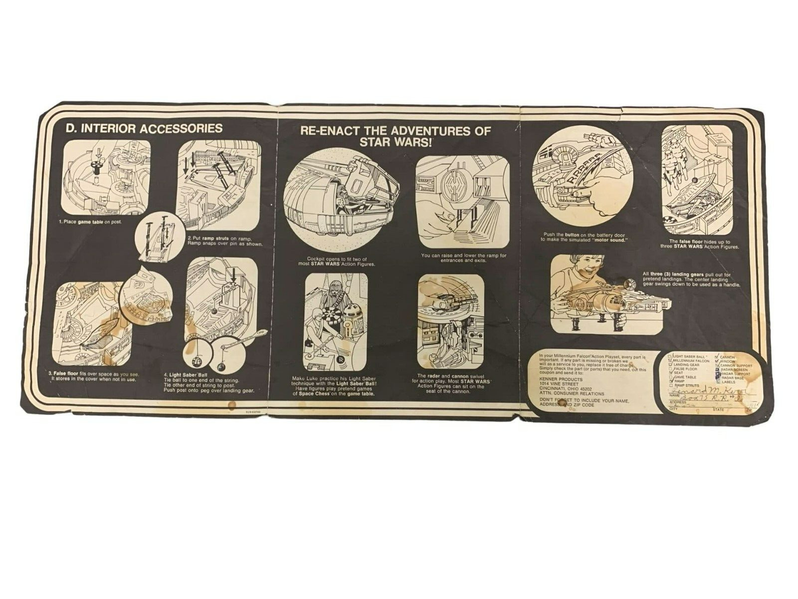 Millennium Falcon sold