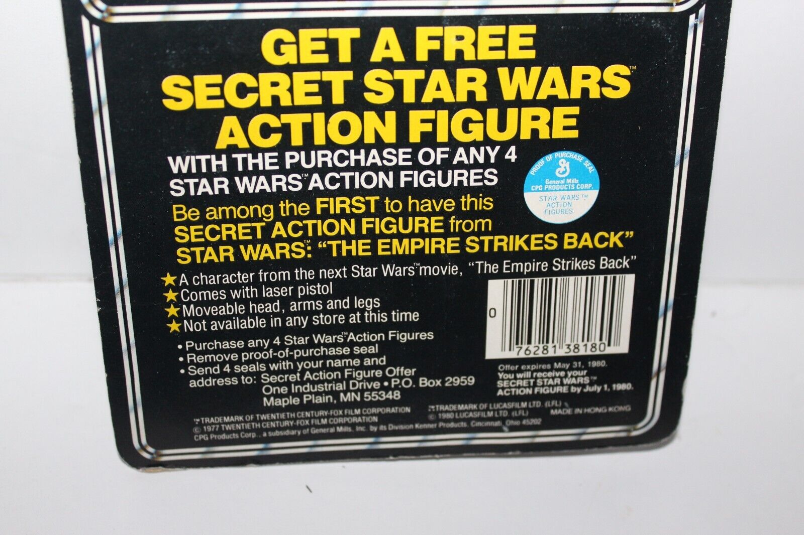 Luke Skywalker sold