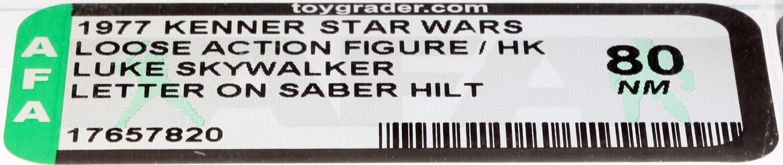 Luke Skywalker sold