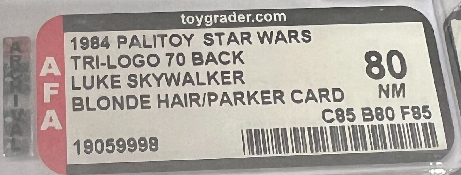 Luke Skywalker sold