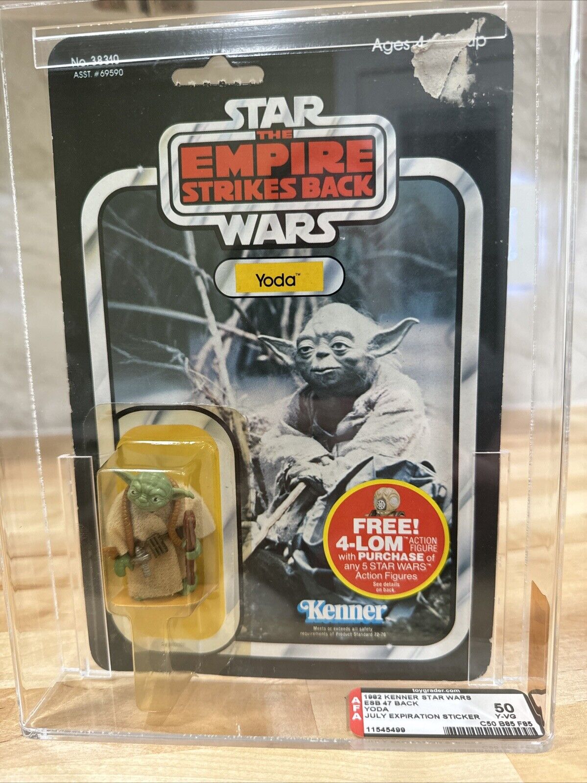 Yoda, The Jedi Master sold