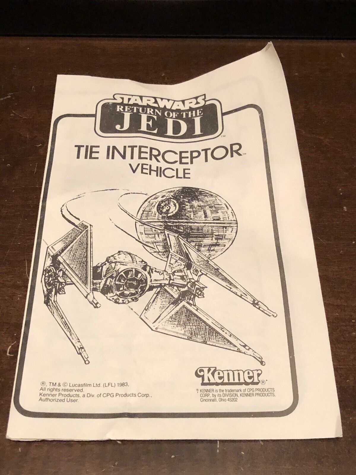 TIE Interceptor sold