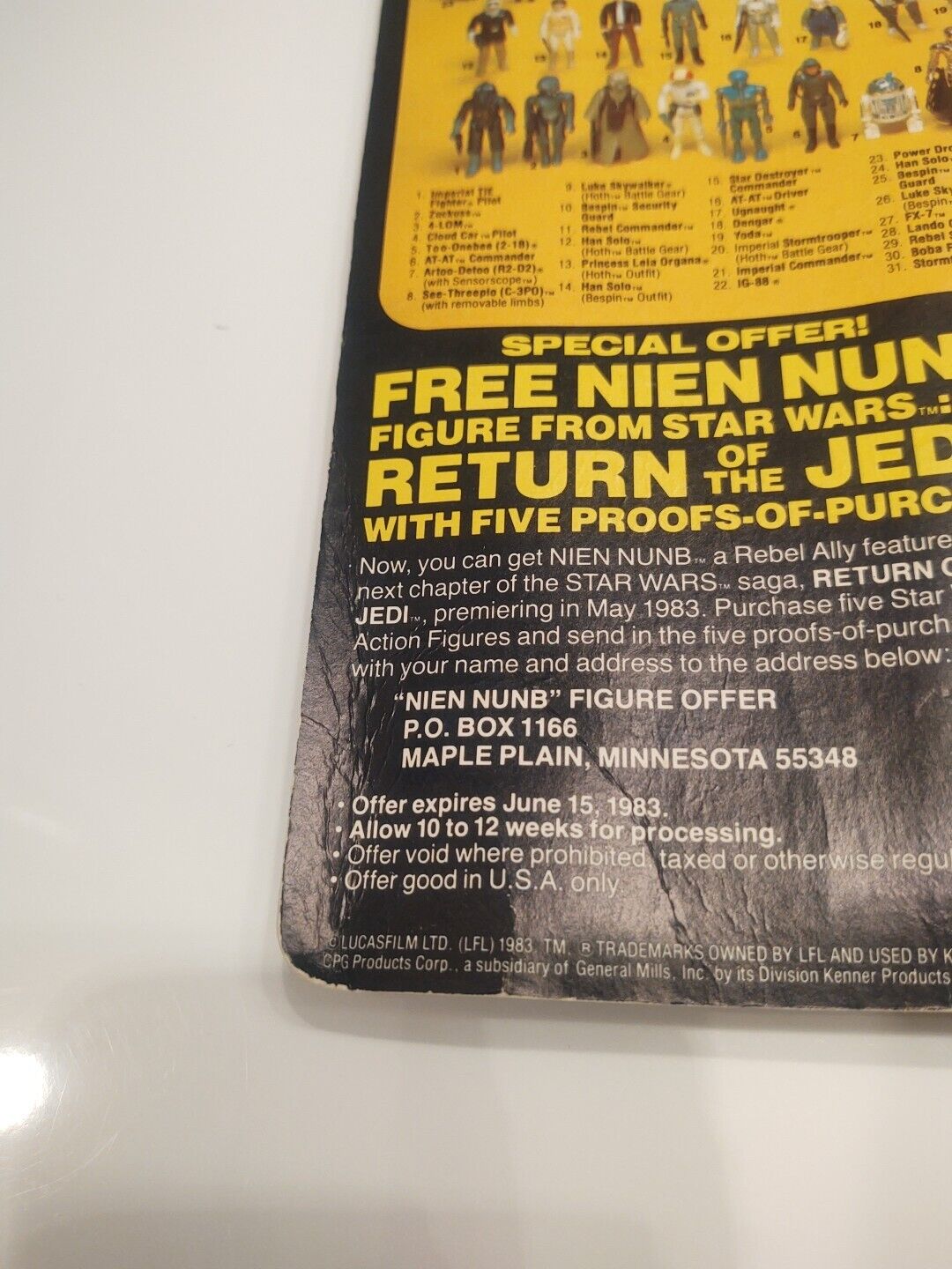 Luke Skywalker (Bespin Fatigues) sold