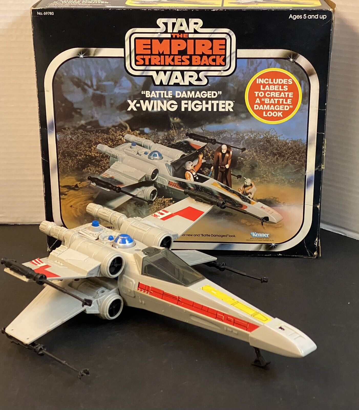 X-Wing Fighter (Battle Damaged) sold