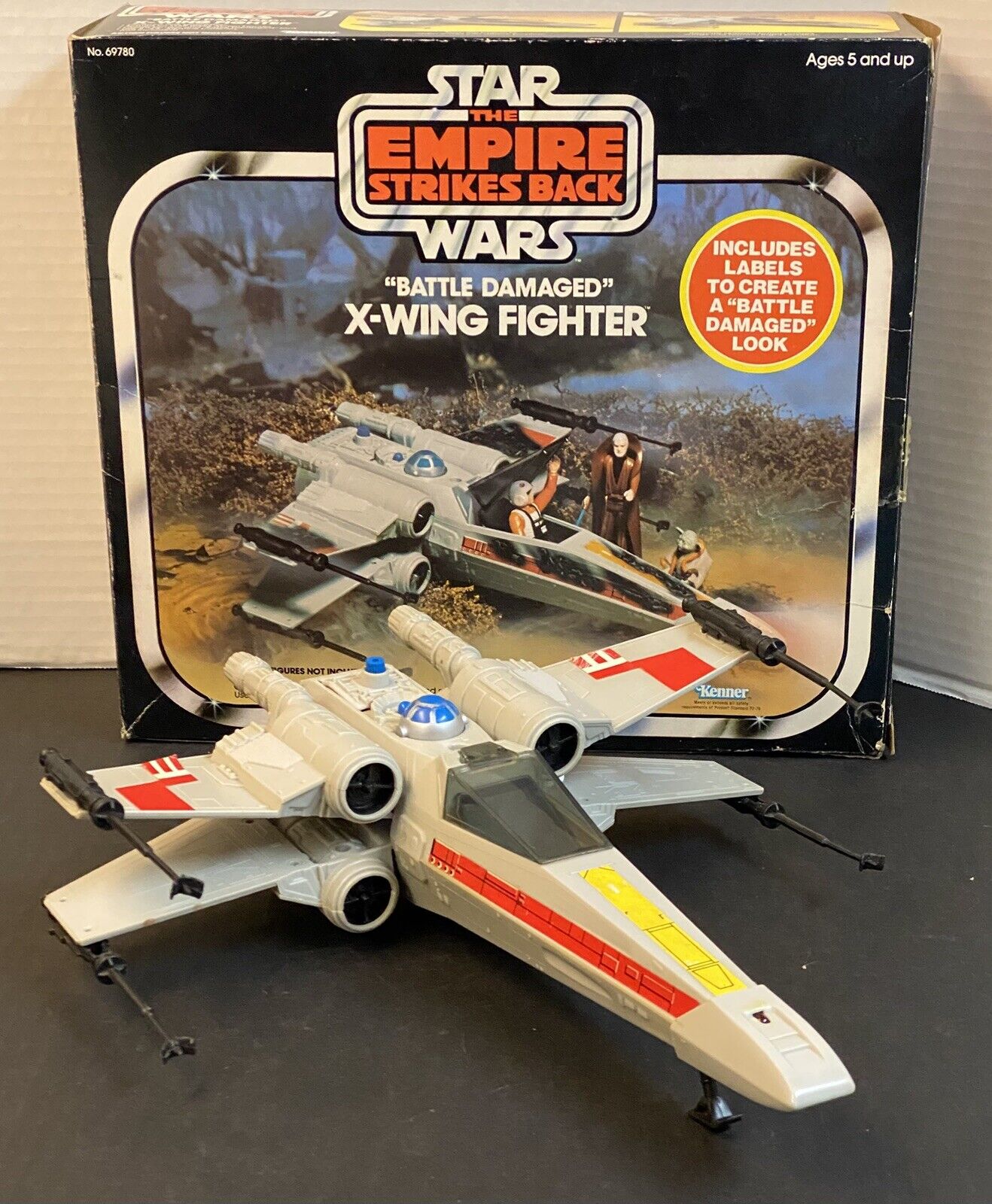 X-Wing Fighter (Battle Damaged) sold