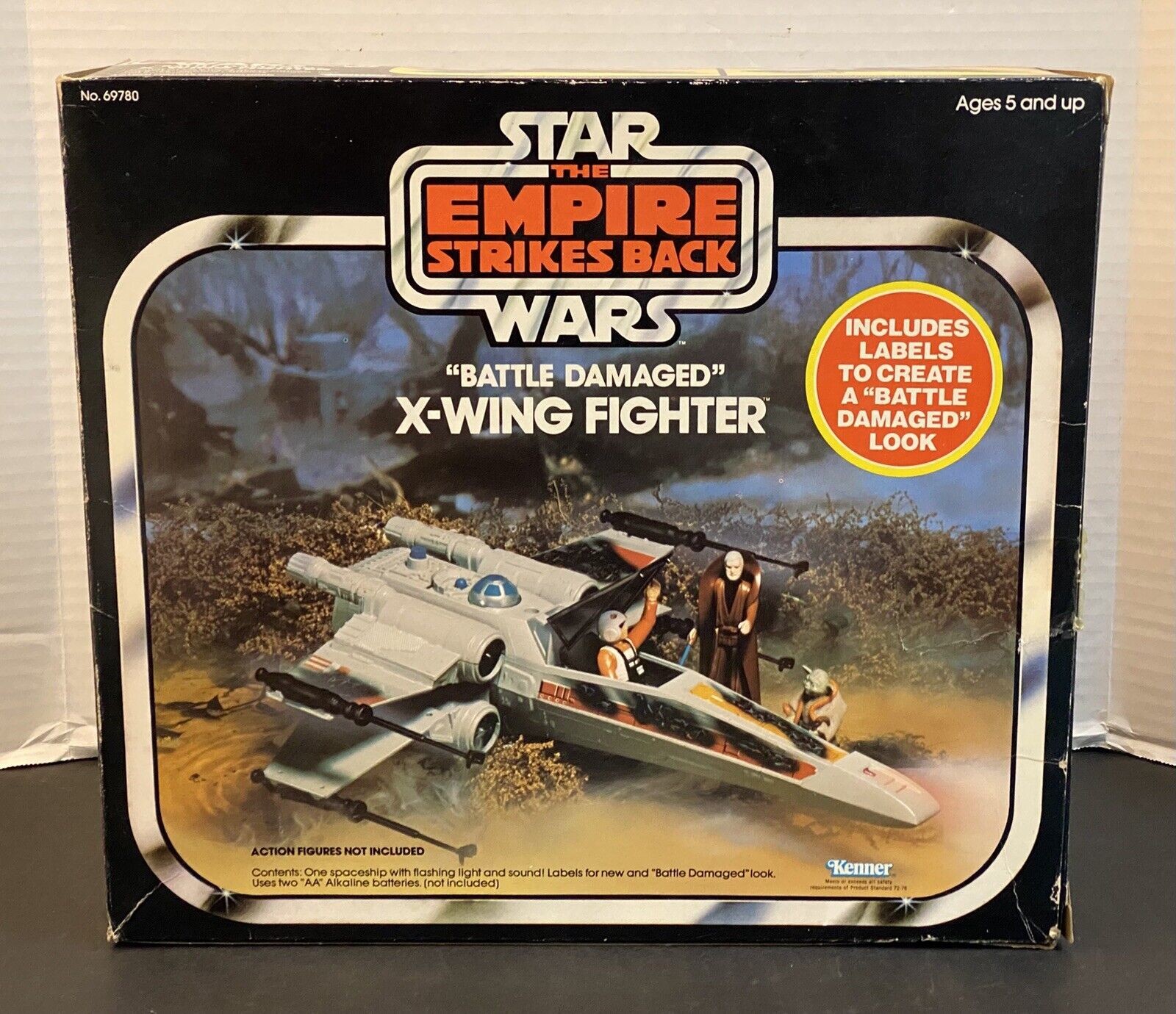 X-Wing Fighter (Battle Damaged) sold