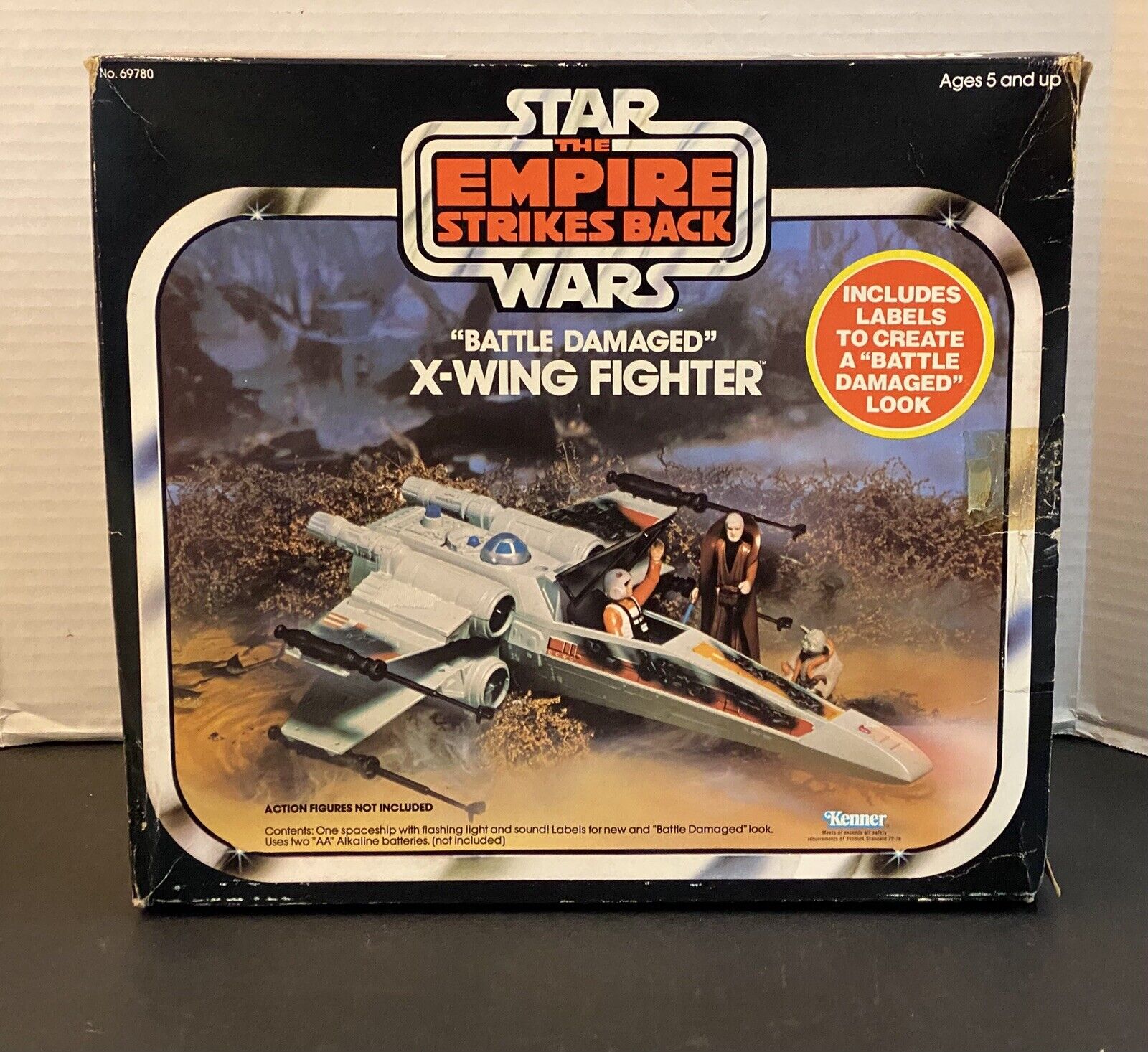 X-Wing Fighter (Battle Damaged) sold