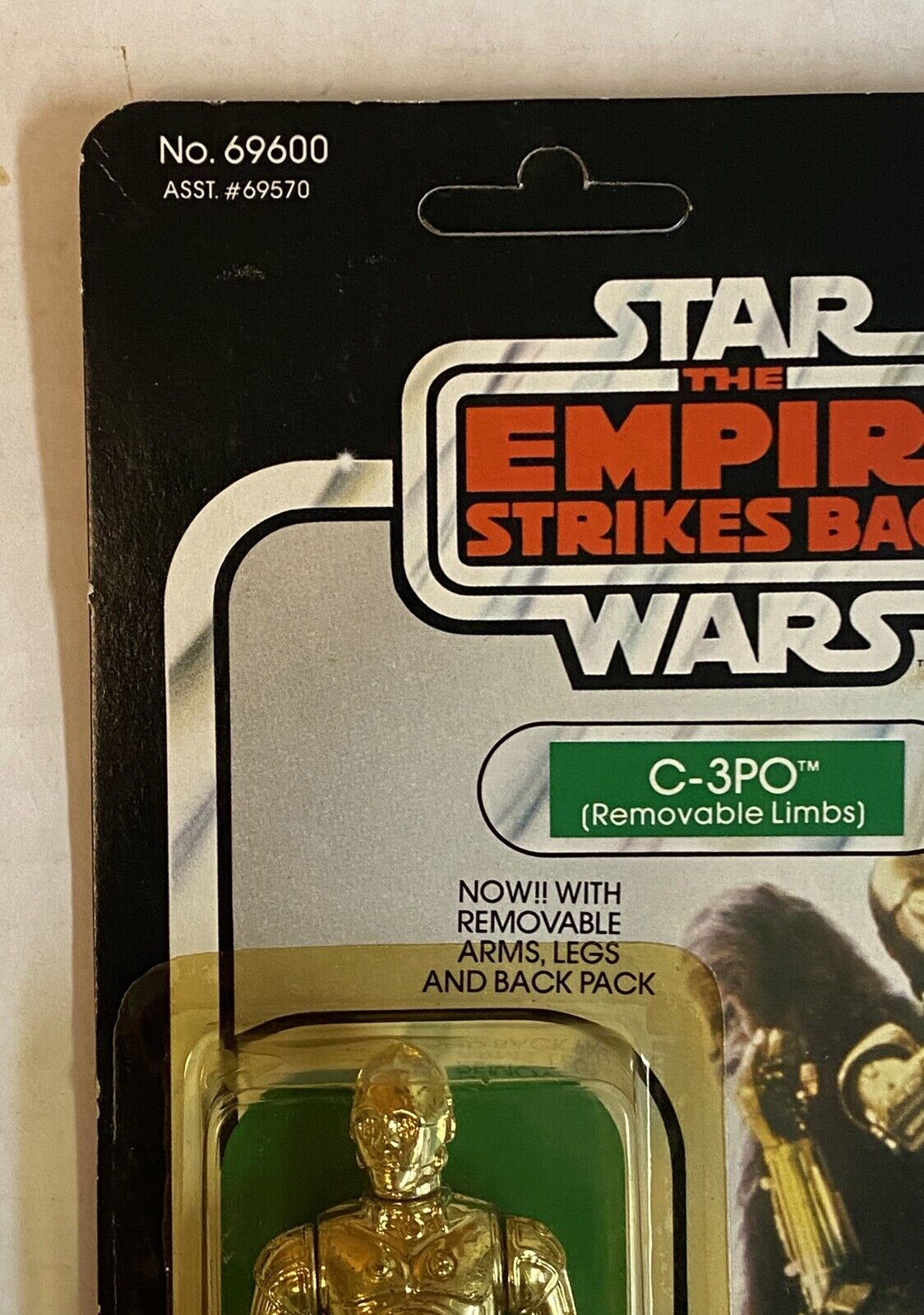 C-3PO (See-Threepio) with removable limbs sold