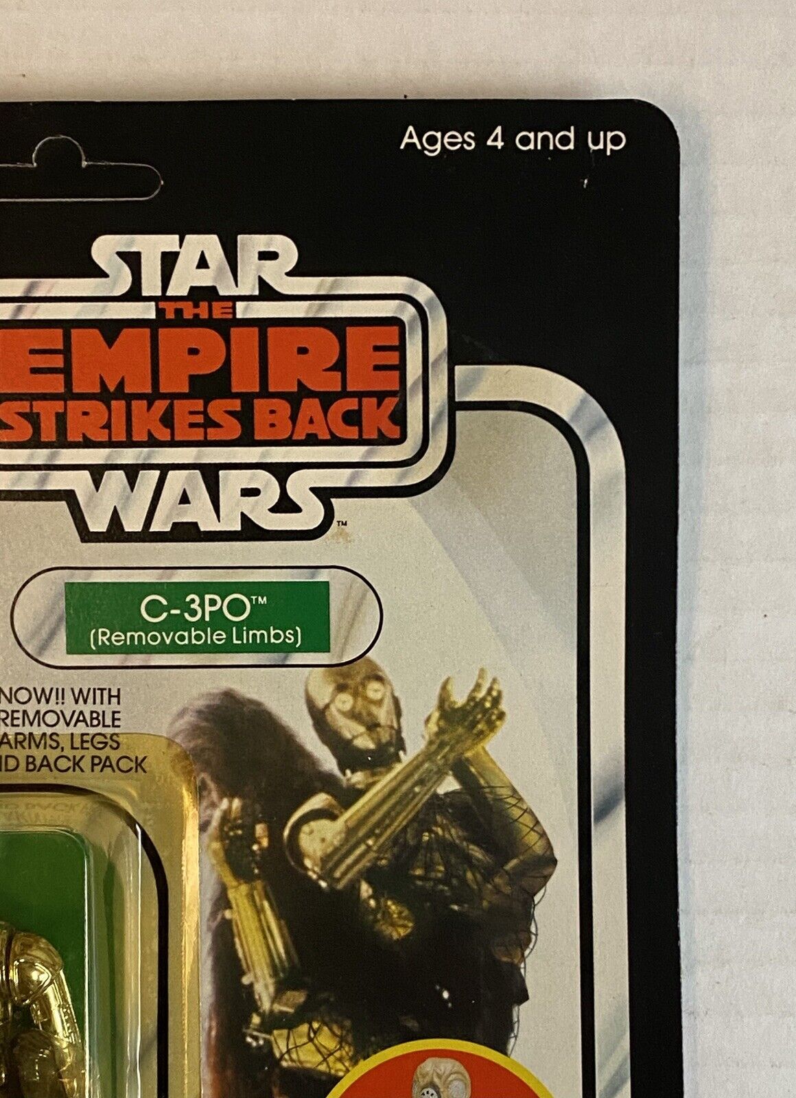C-3PO (See-Threepio) with removable limbs sold