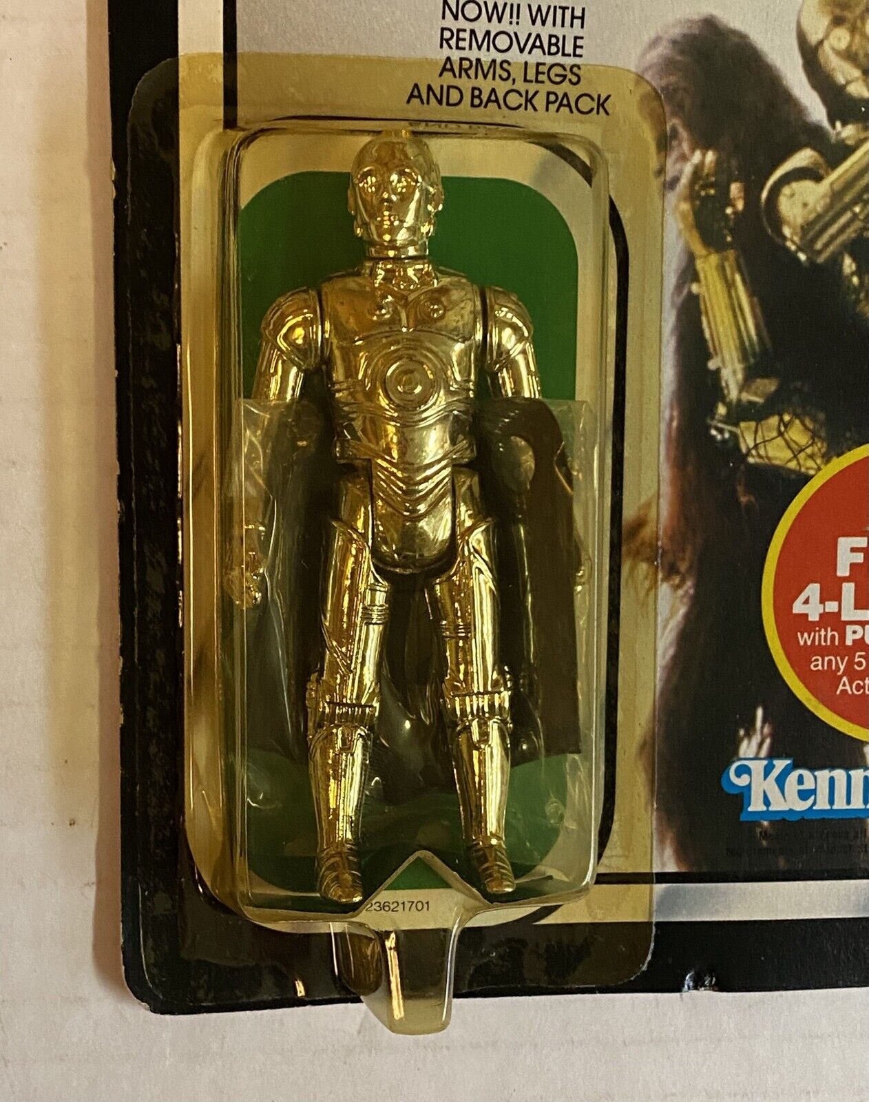 C-3PO (See-Threepio) with removable limbs sold