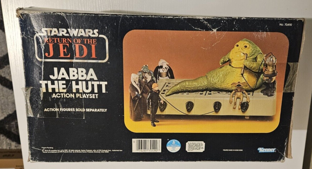 Jabba the Hutt Action Playset sold