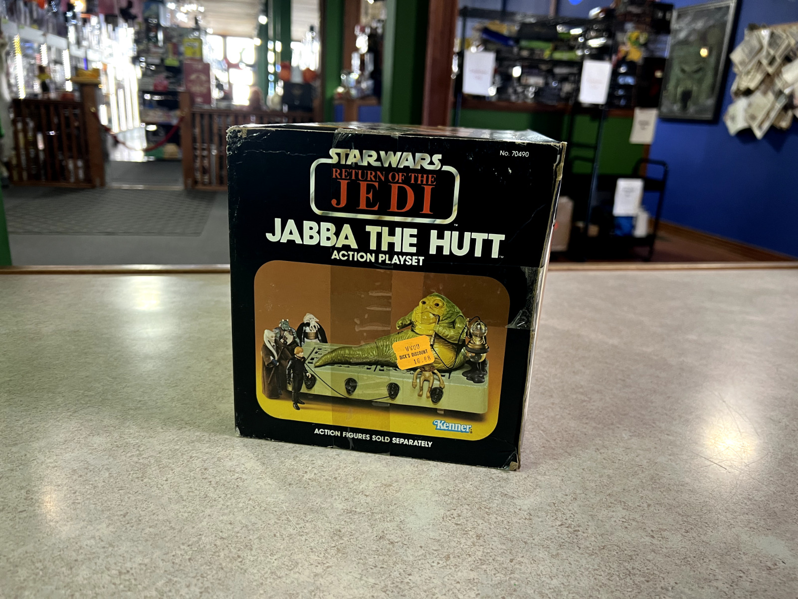 Jabba the Hutt Action Playset sold