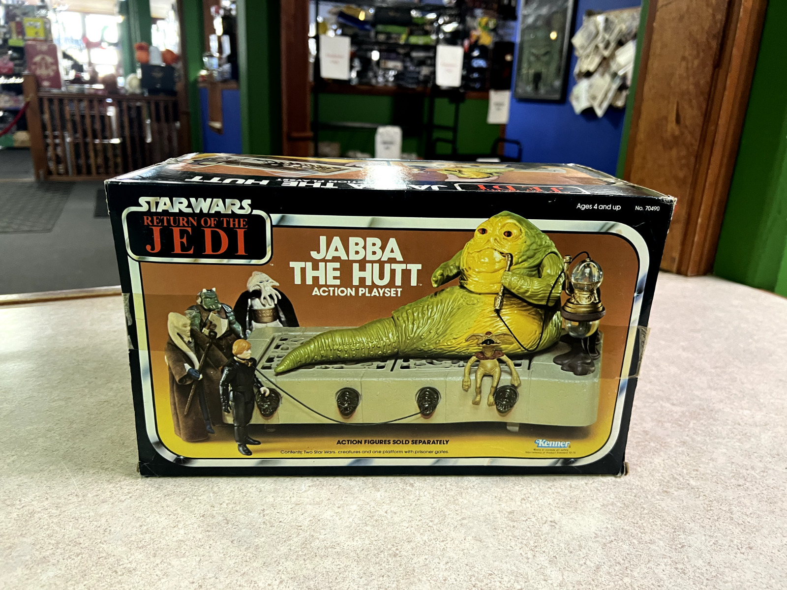 Jabba the Hutt Action Playset sold