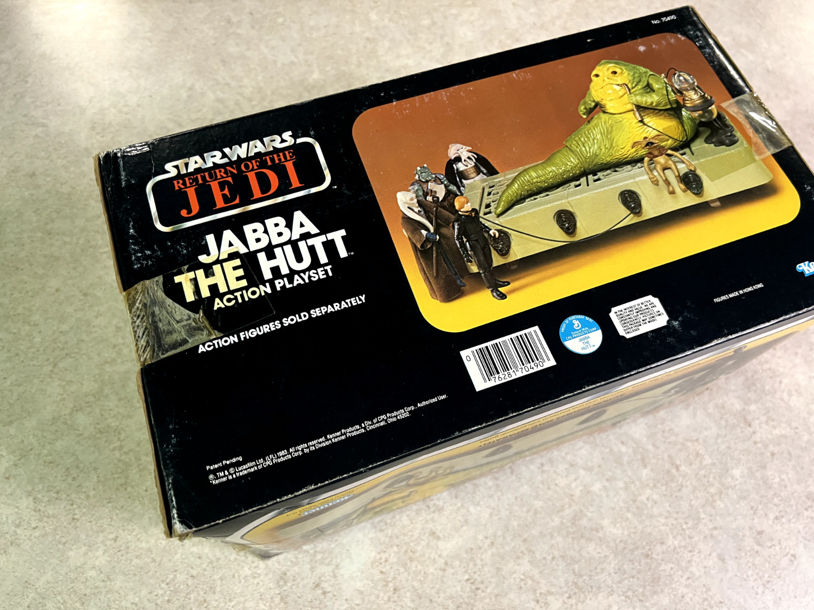 Jabba the Hutt Action Playset sold