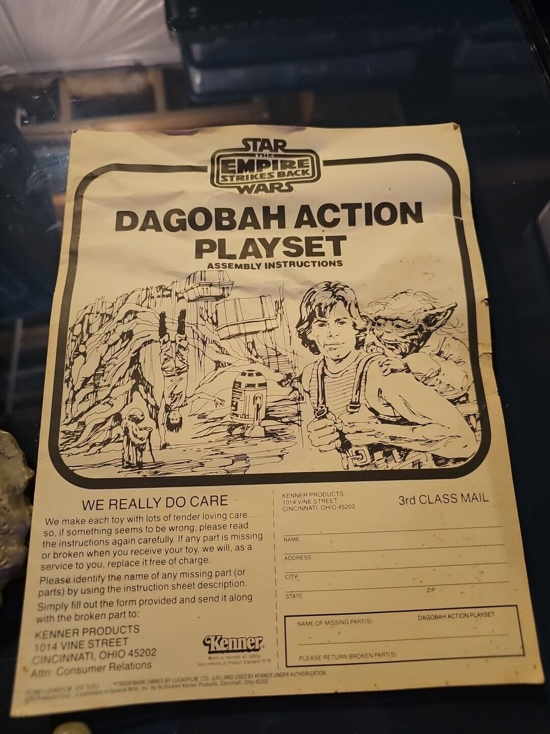 Dagobah Action Playset sold