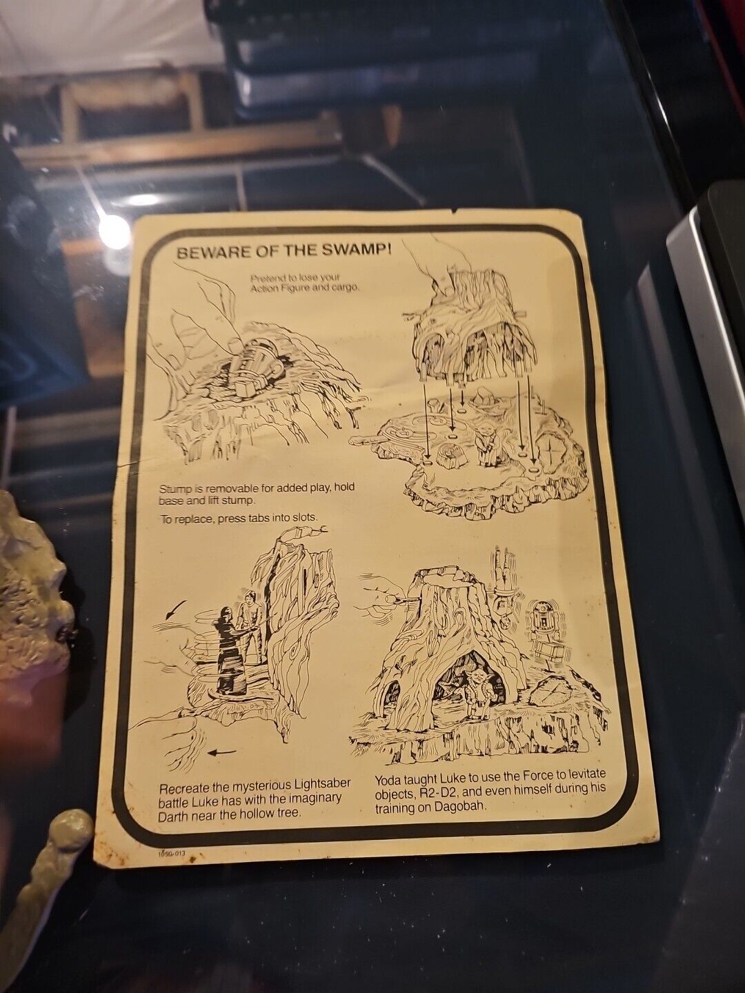 Dagobah Action Playset sold