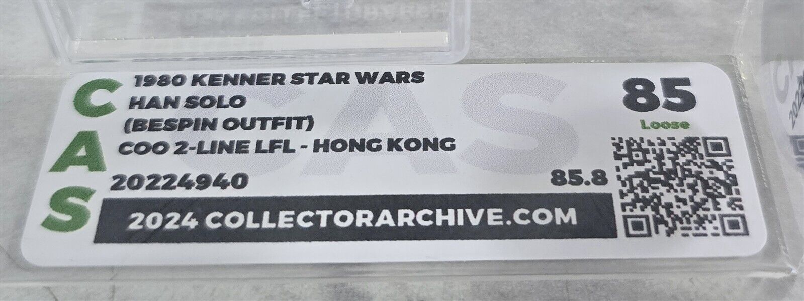 Han Solo (Bespin Outfit) sold