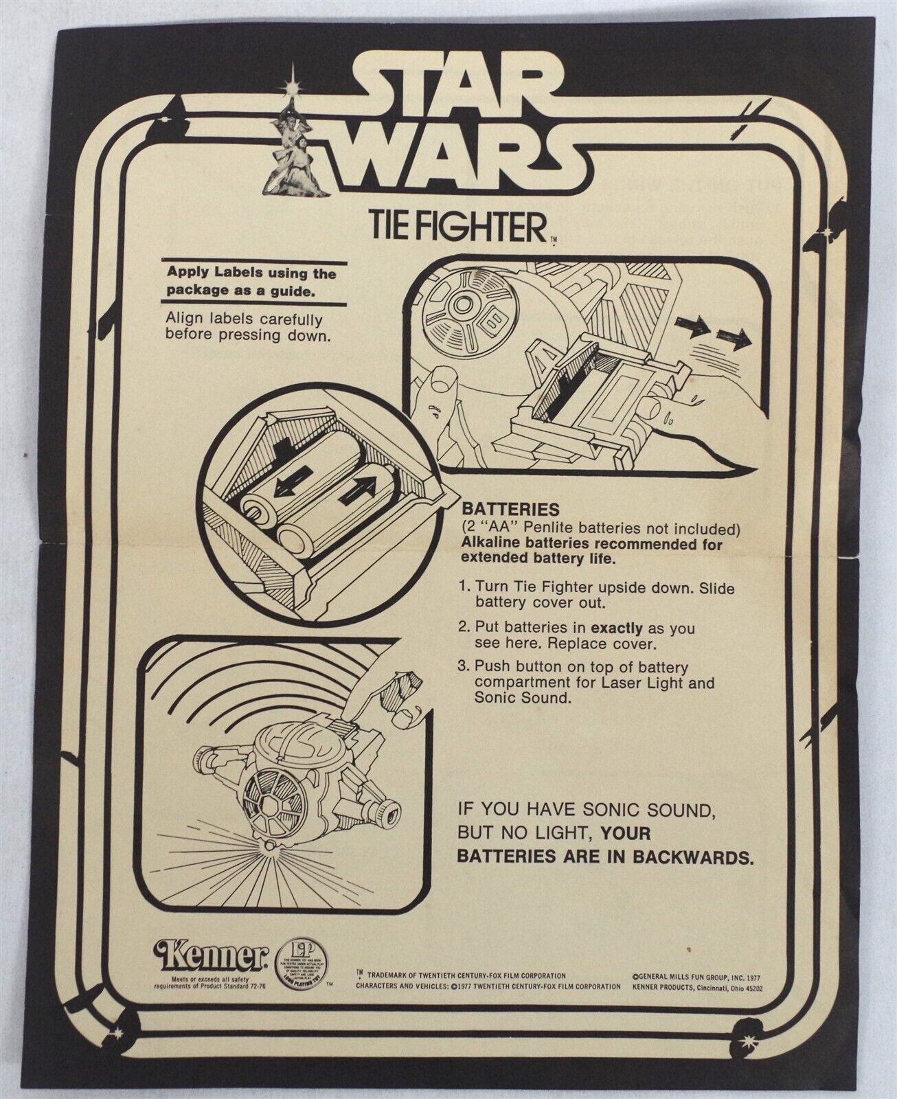 TIE Fighter sold