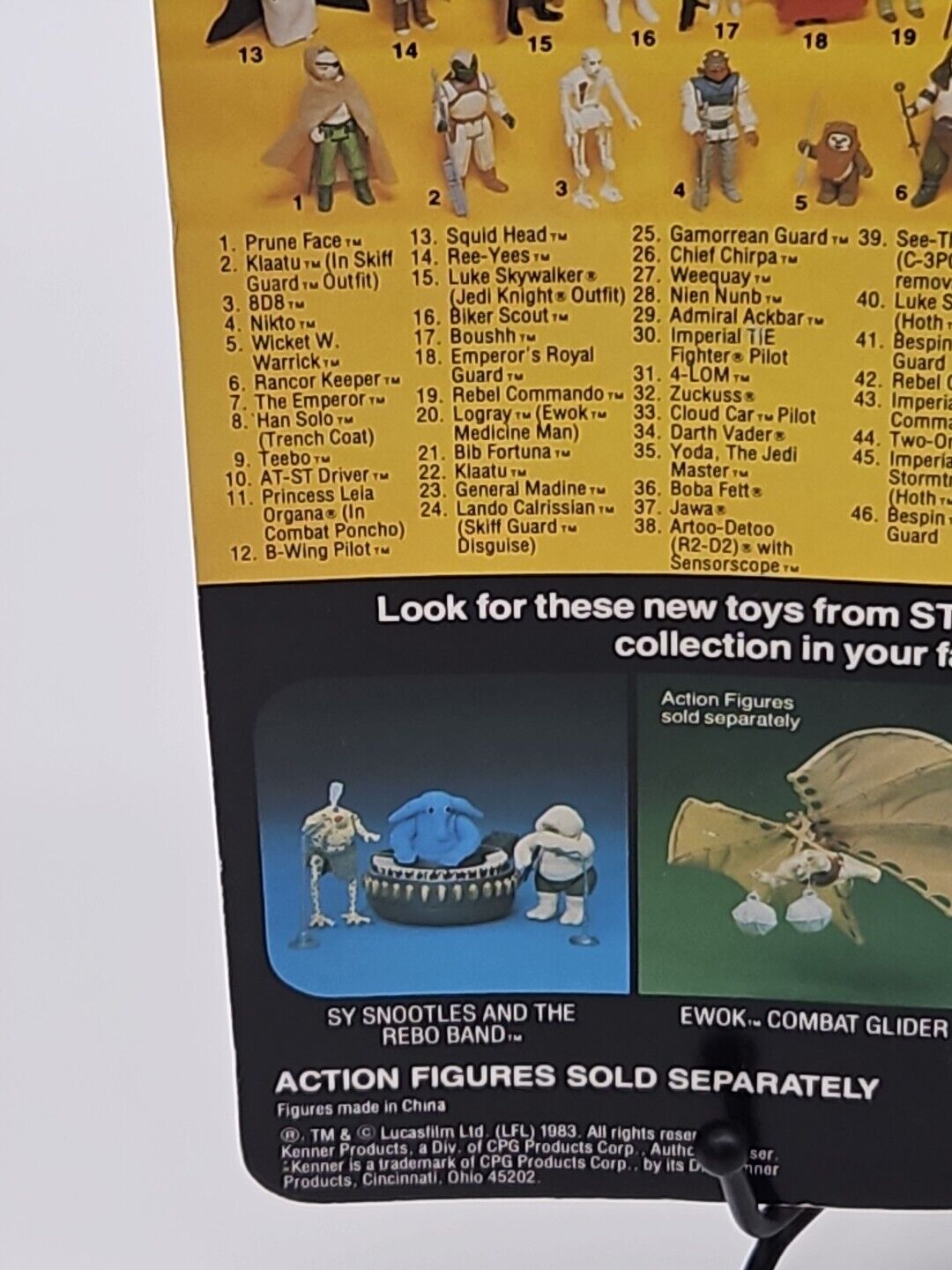 Luke Skywalker sold