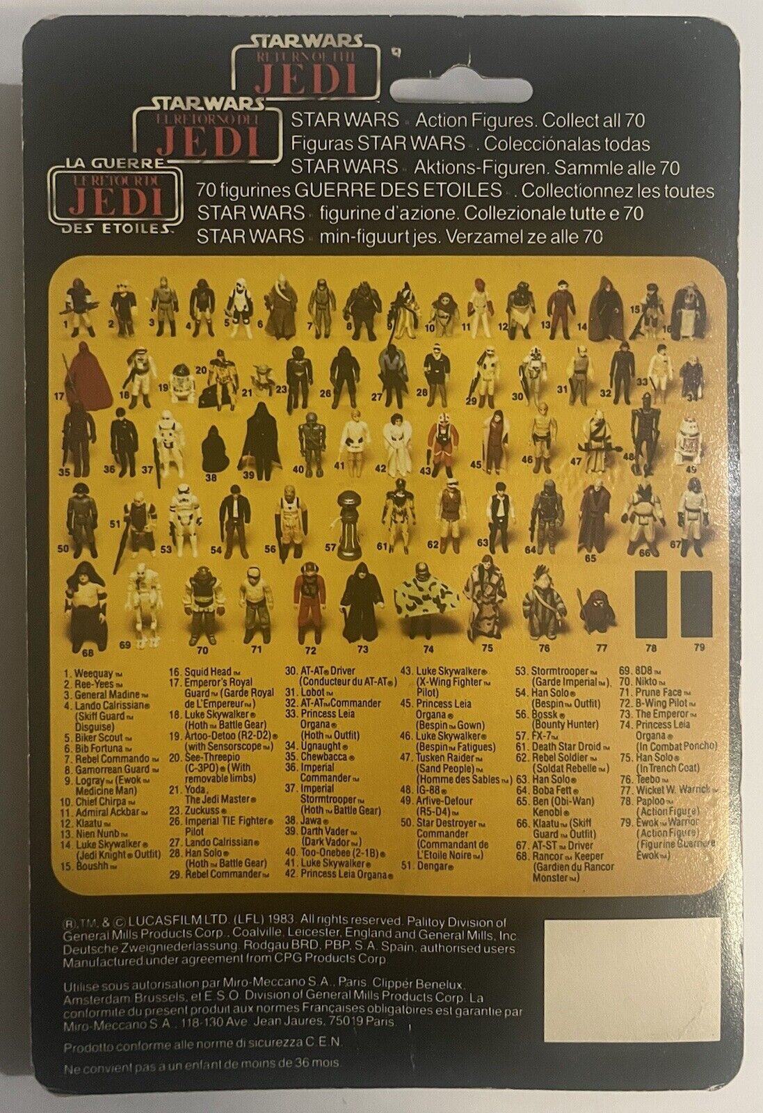 Logray (Ewok Medicine Man) sold