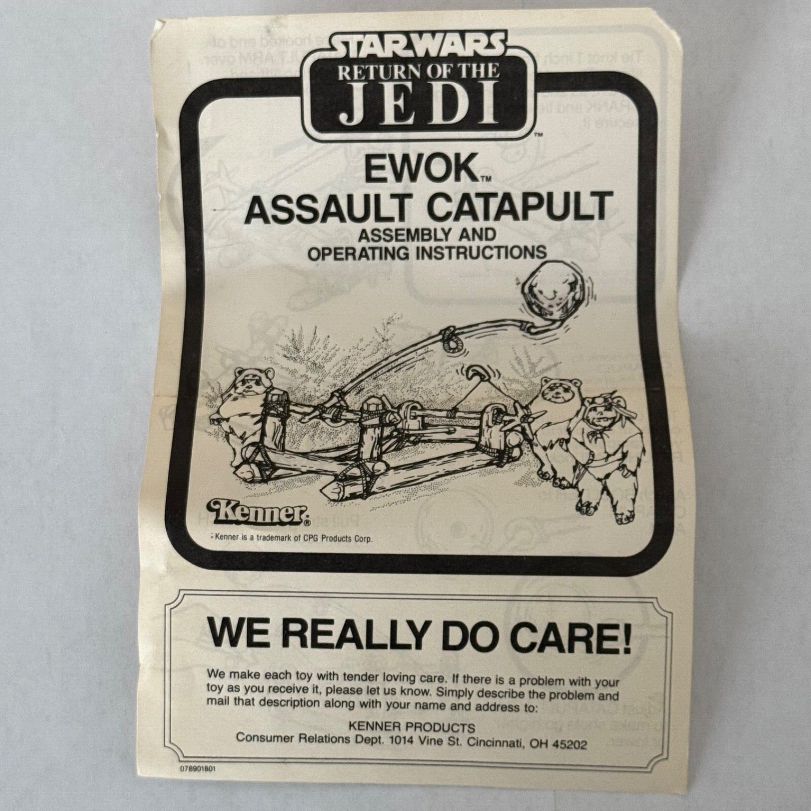 Ewok Assault Catapult sold