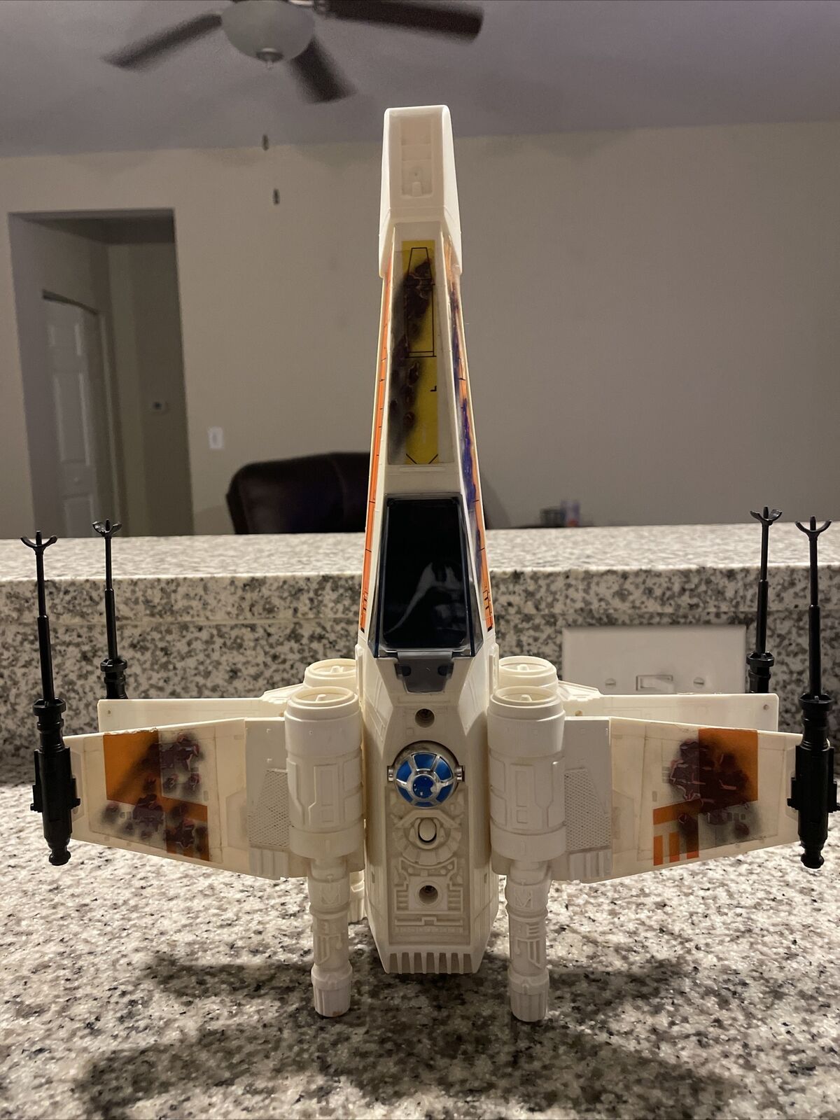 X-Wing Fighter (Battle Damaged) sold