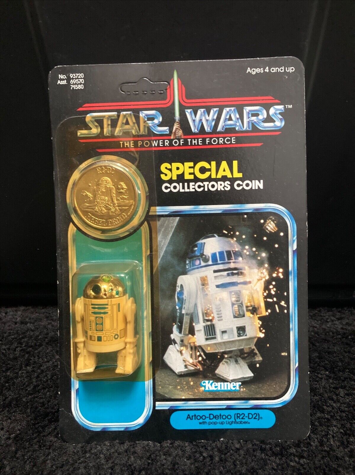 R2-D2 (Artoo-Detoo) with pop-up Lightsaber sold