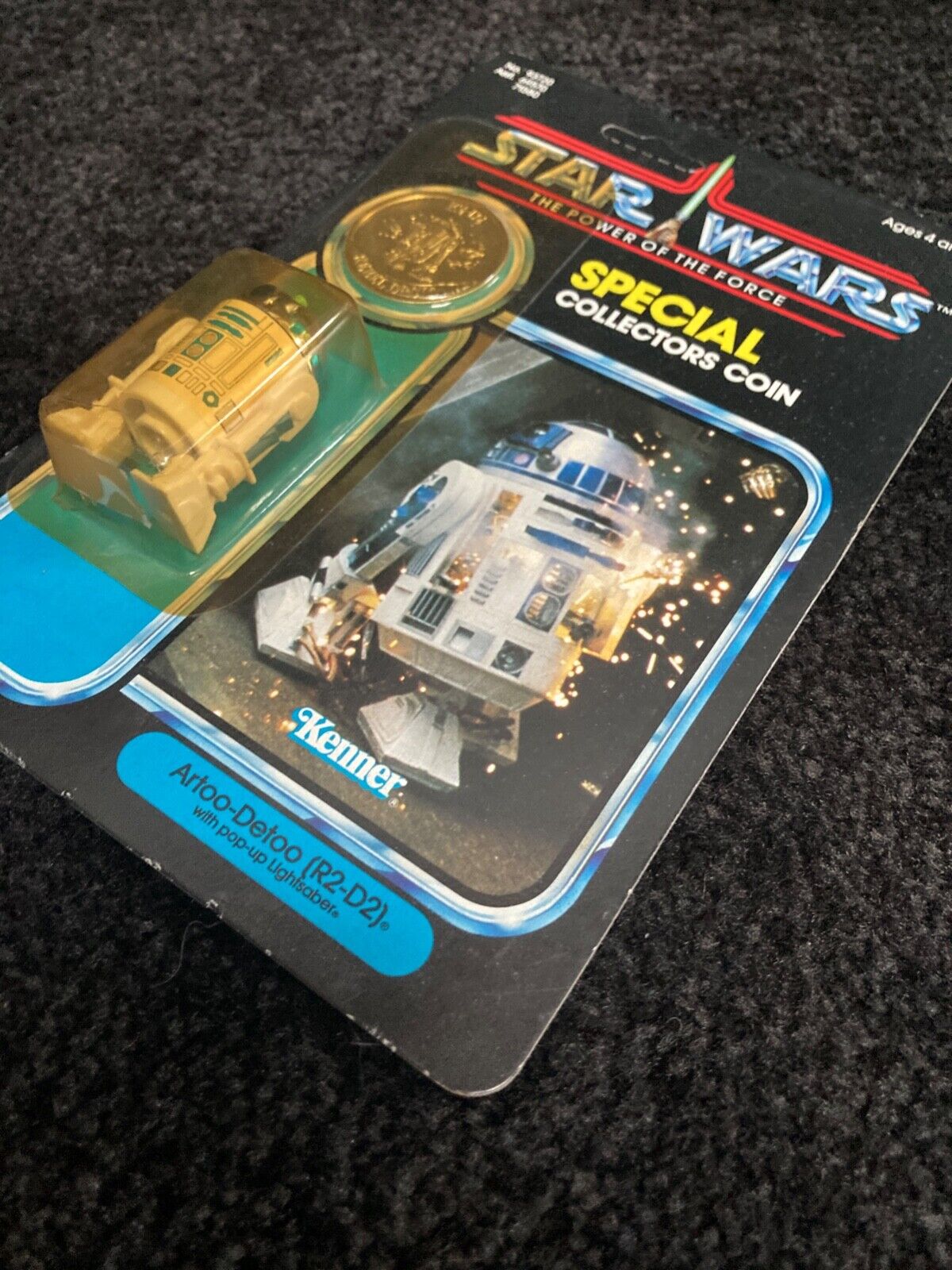 R2-D2 (Artoo-Detoo) with pop-up Lightsaber sold