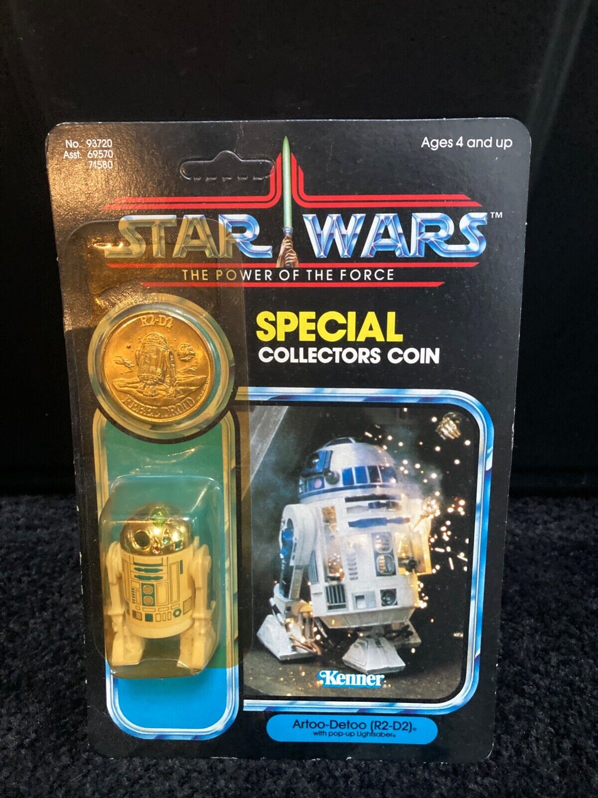 R2-D2 (Artoo-Detoo) with pop-up Lightsaber sold
