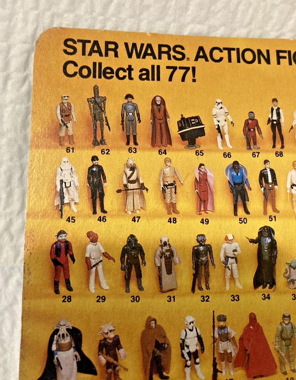 C-3PO (See-Threepio) with removable limbs sold