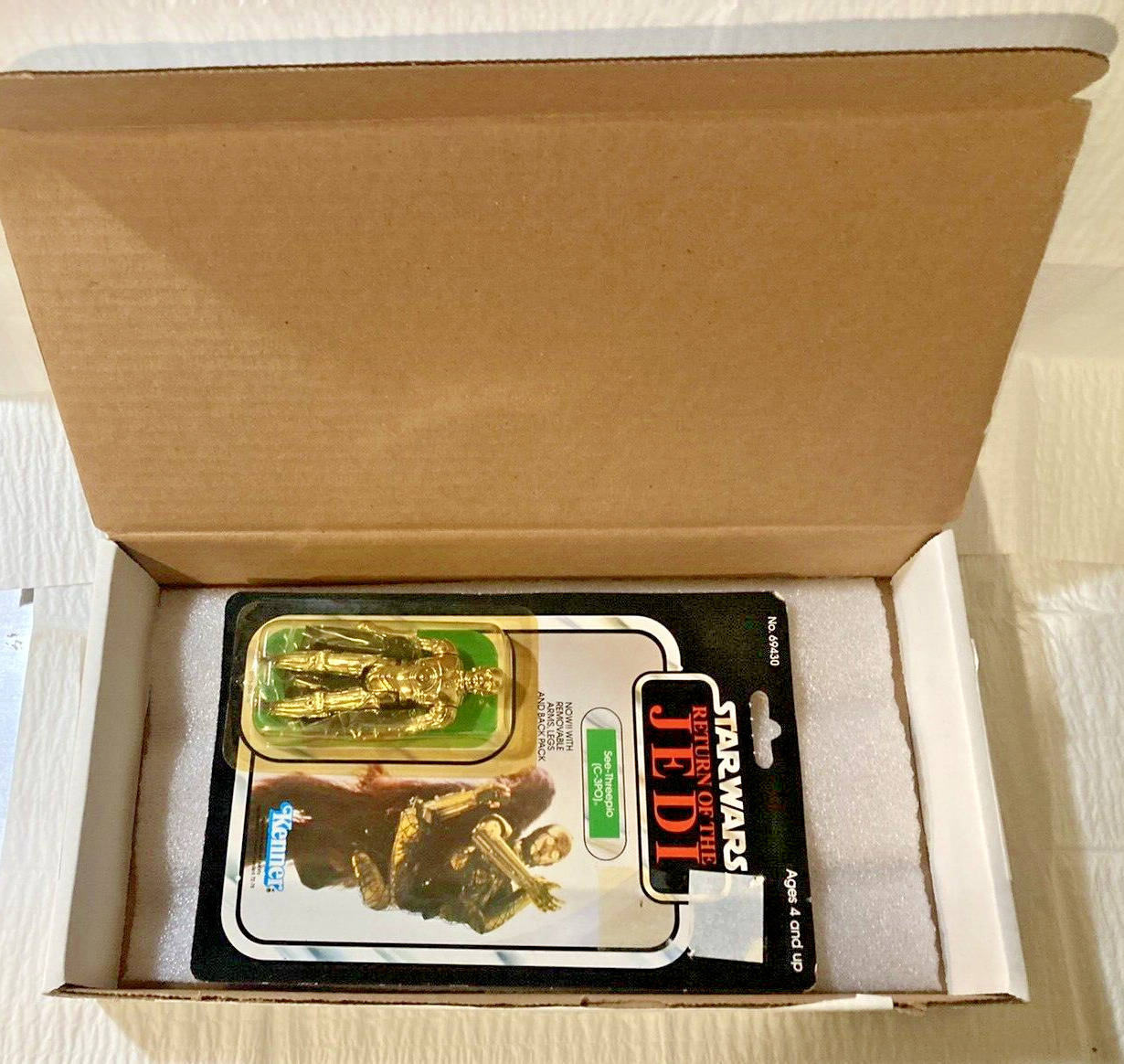 C-3PO (See-Threepio) with removable limbs sold