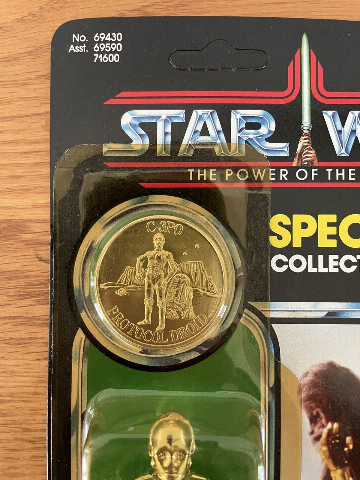 C-3PO (See-Threepio) with removable limbs sold