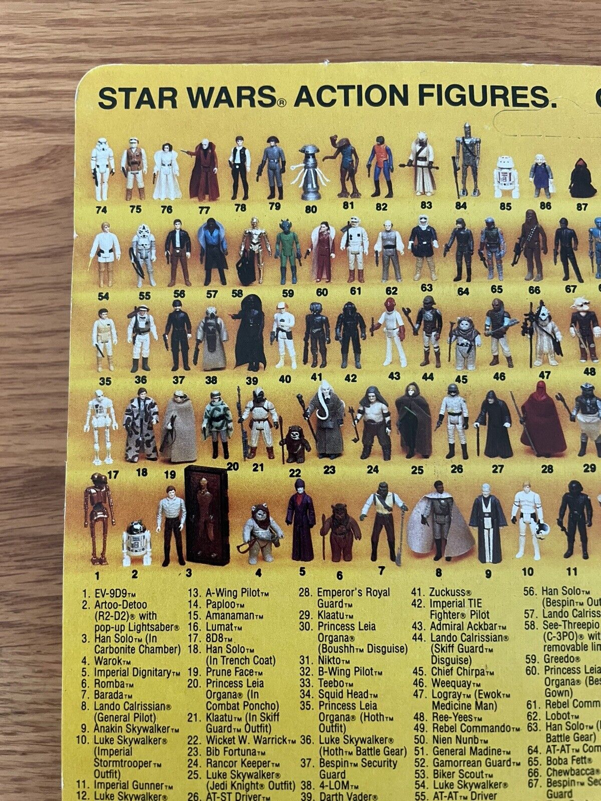 C-3PO (See-Threepio) with removable limbs sold