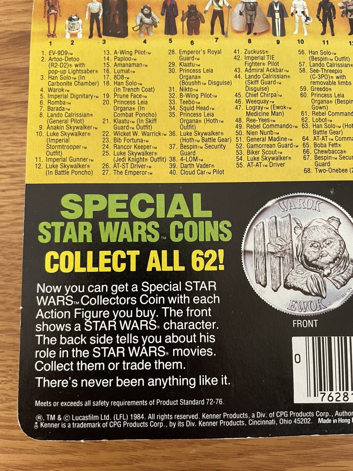 C-3PO (See-Threepio) with removable limbs sold