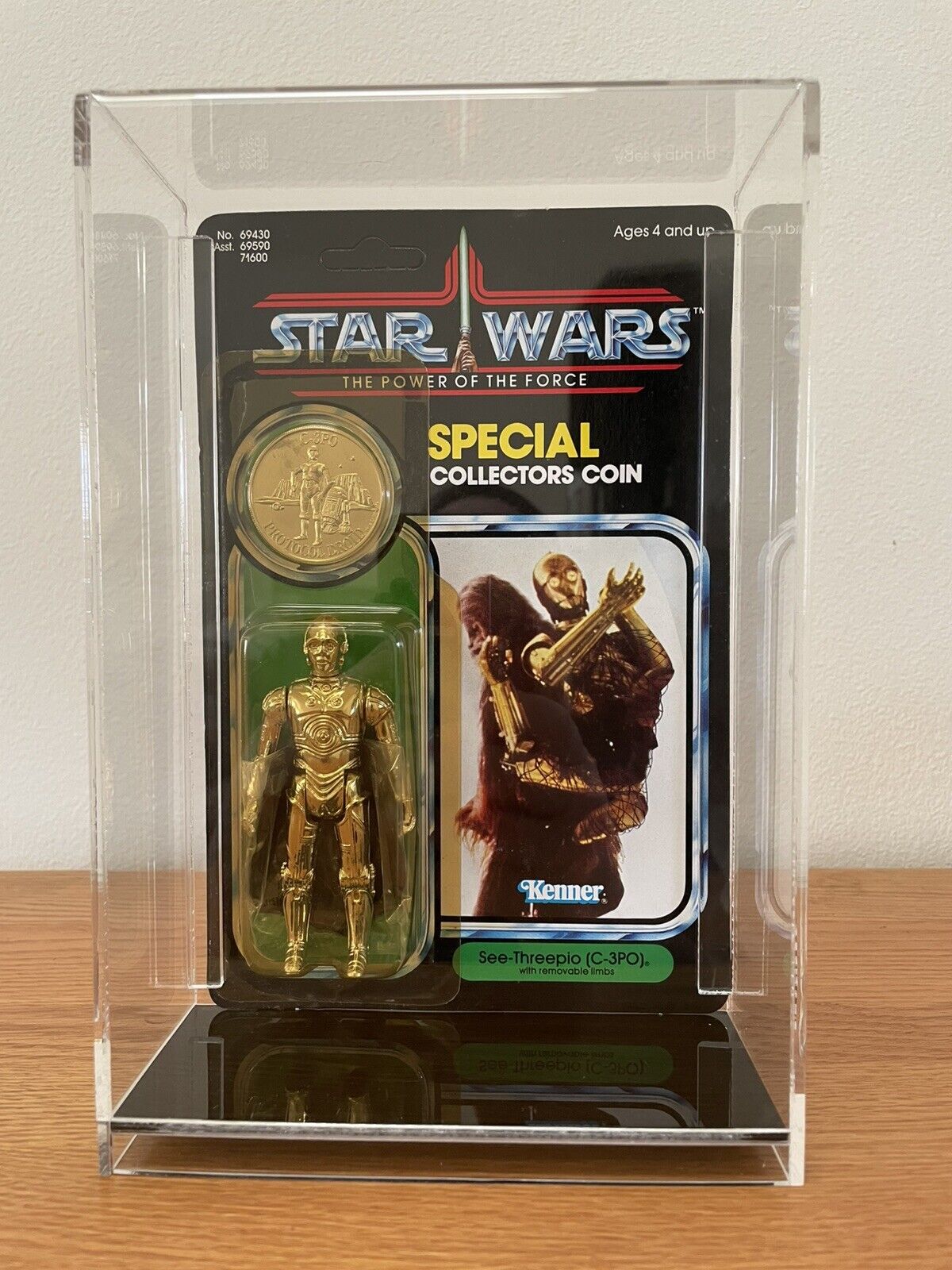 C-3PO (See-Threepio) with removable limbs sold