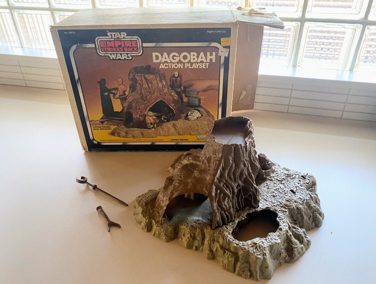 Dagobah Action Playset sold