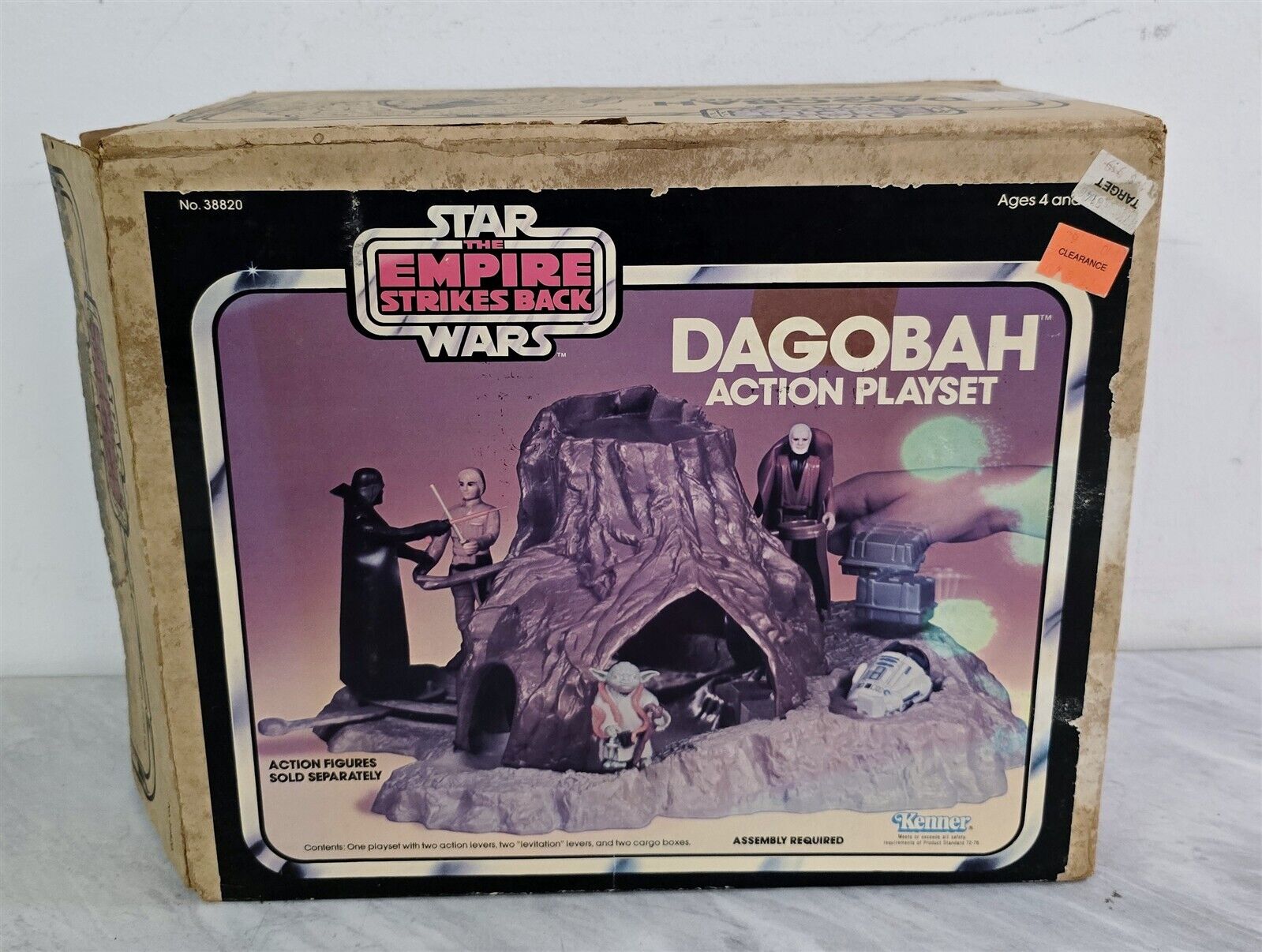 Dagobah Action Playset sold