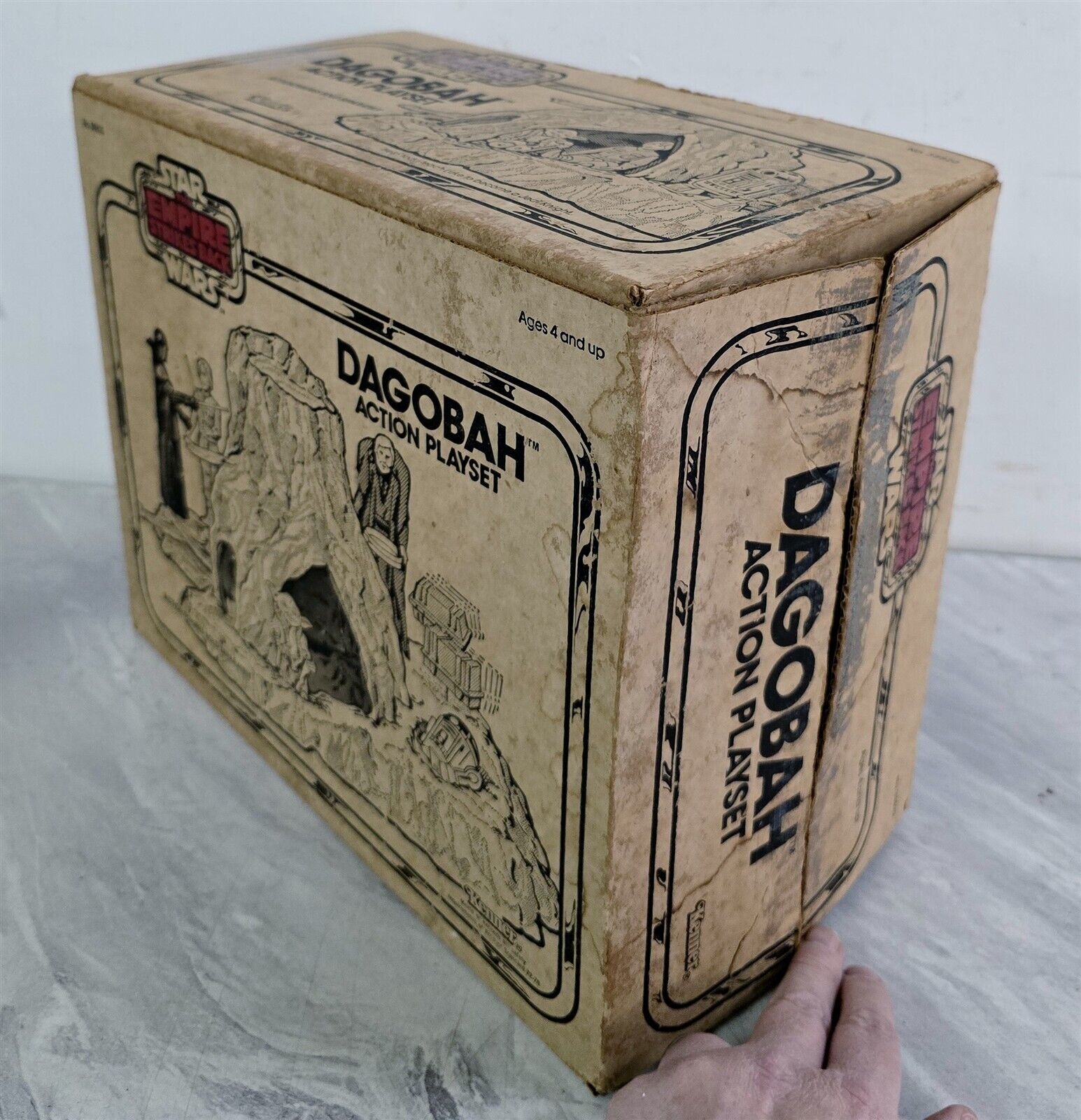 Dagobah Action Playset sold