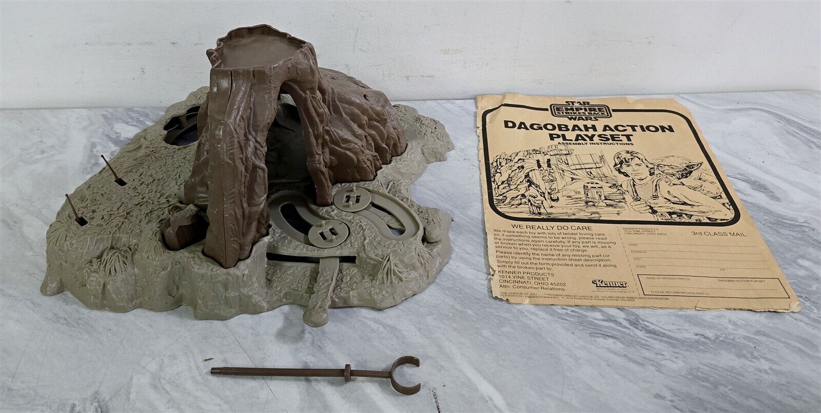 Dagobah Action Playset sold