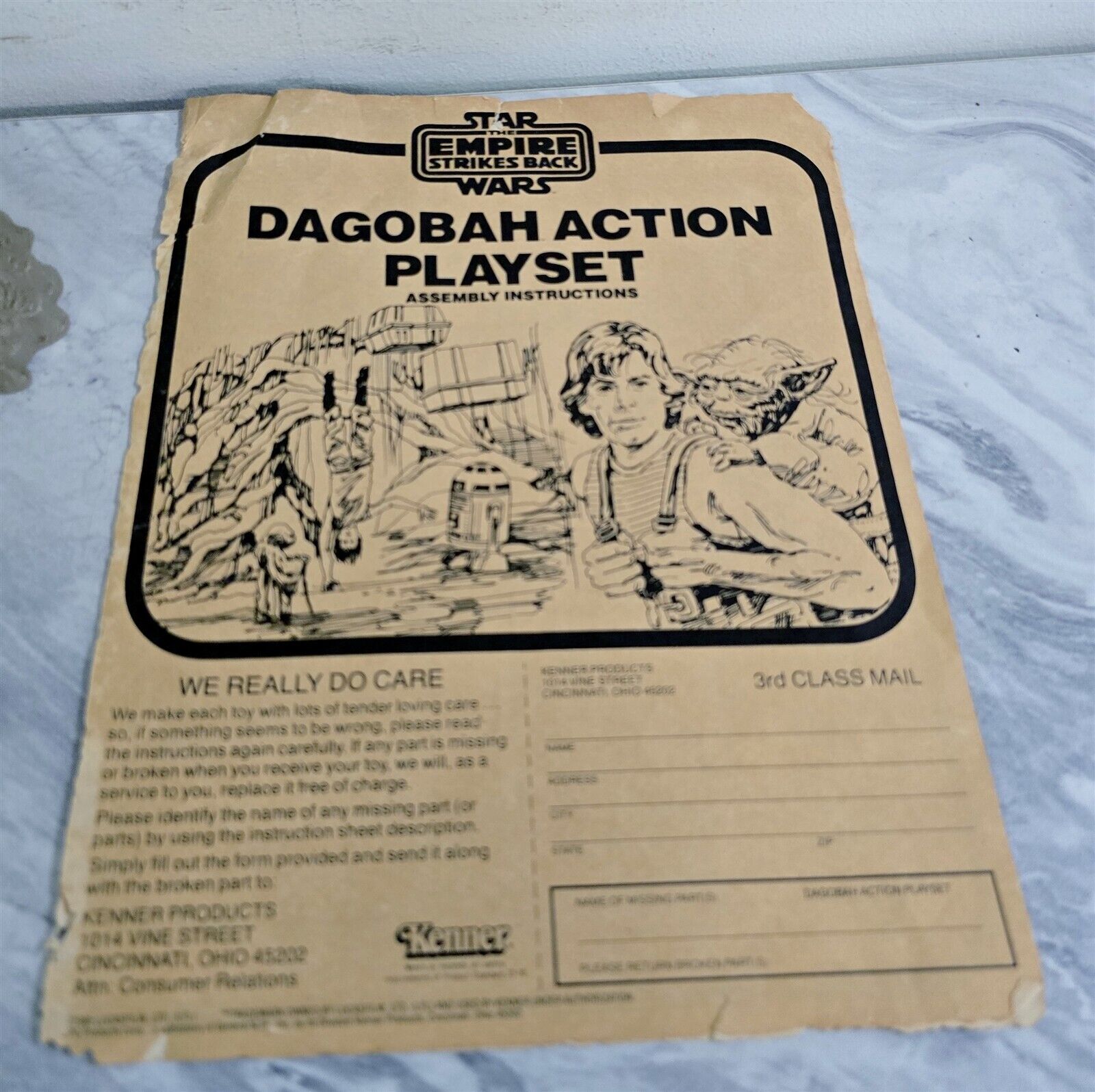 Dagobah Action Playset sold