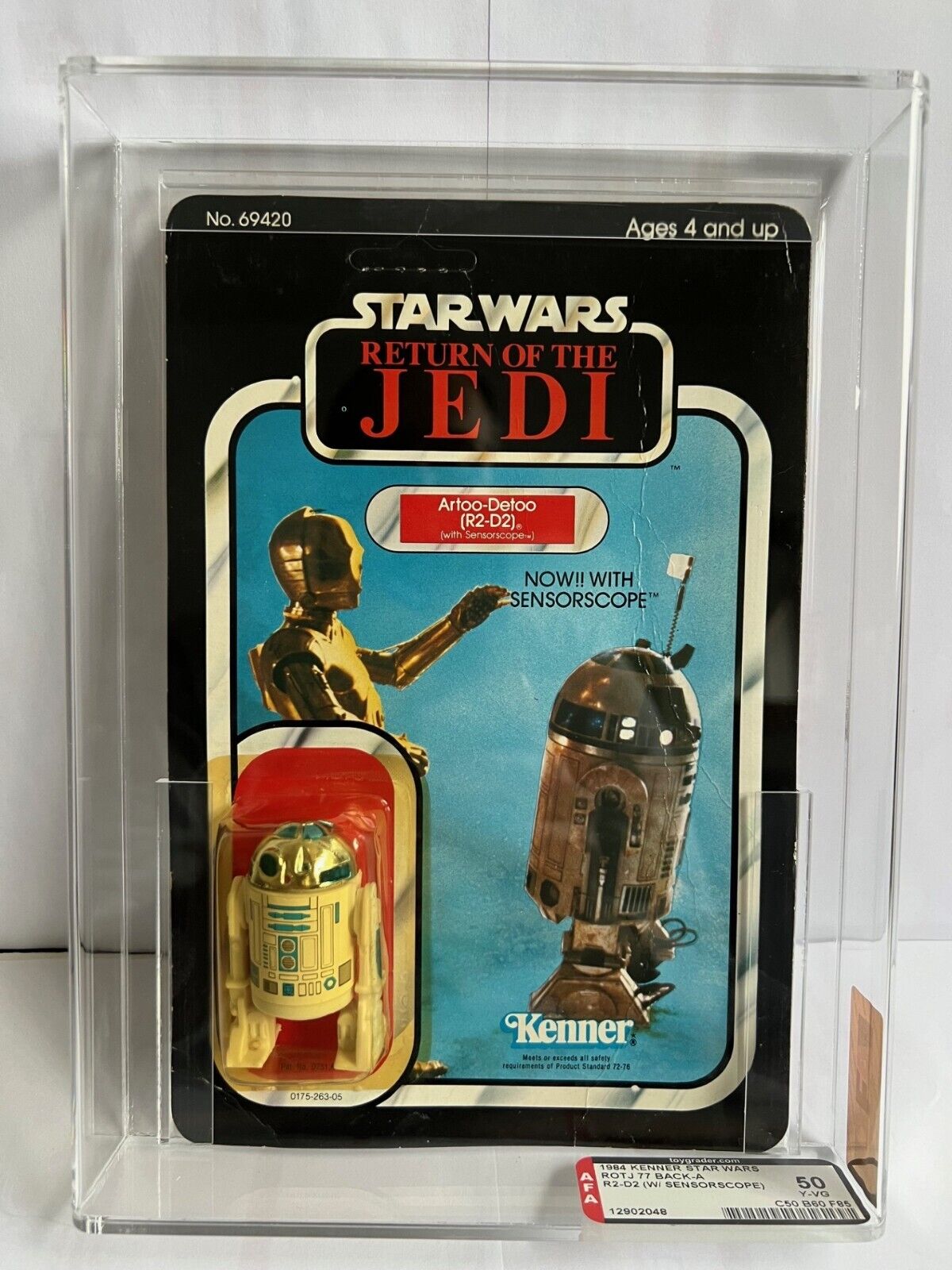 R2-D2 (Artoo-Detoo) (with Sensorscope) sold