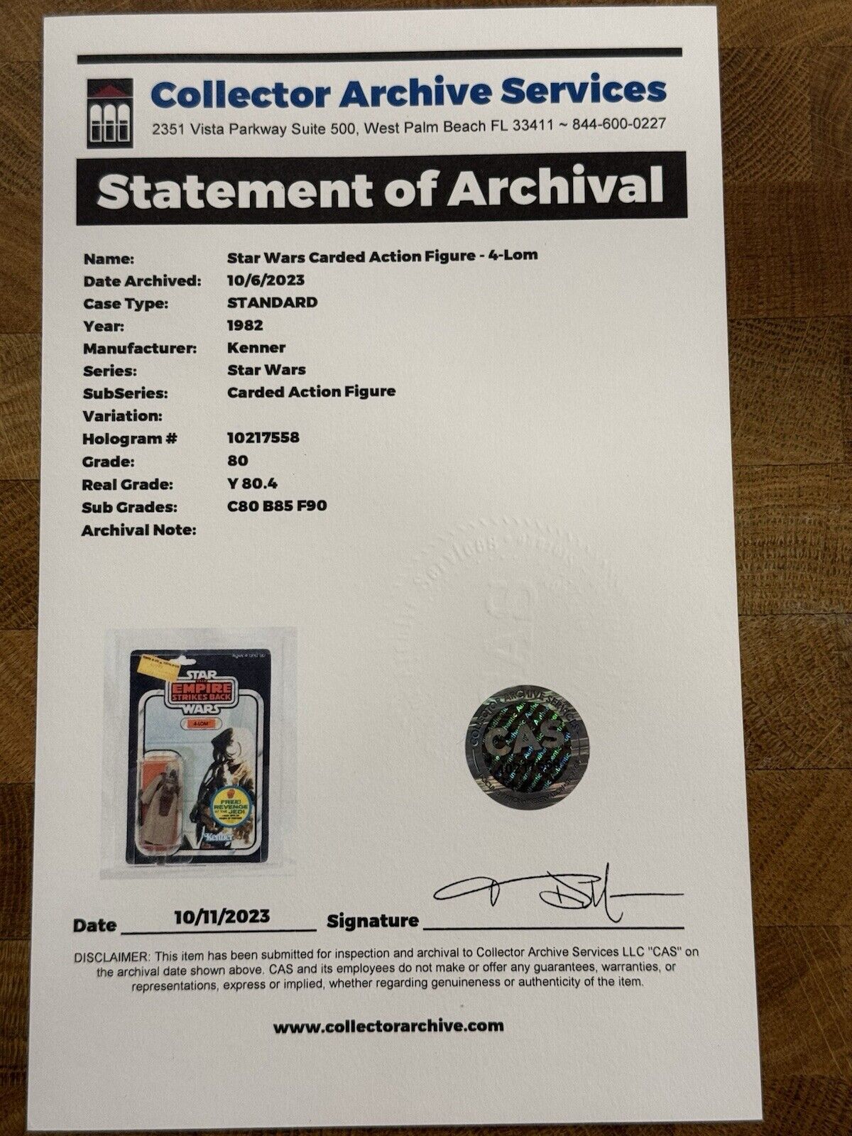 4-LOM sold