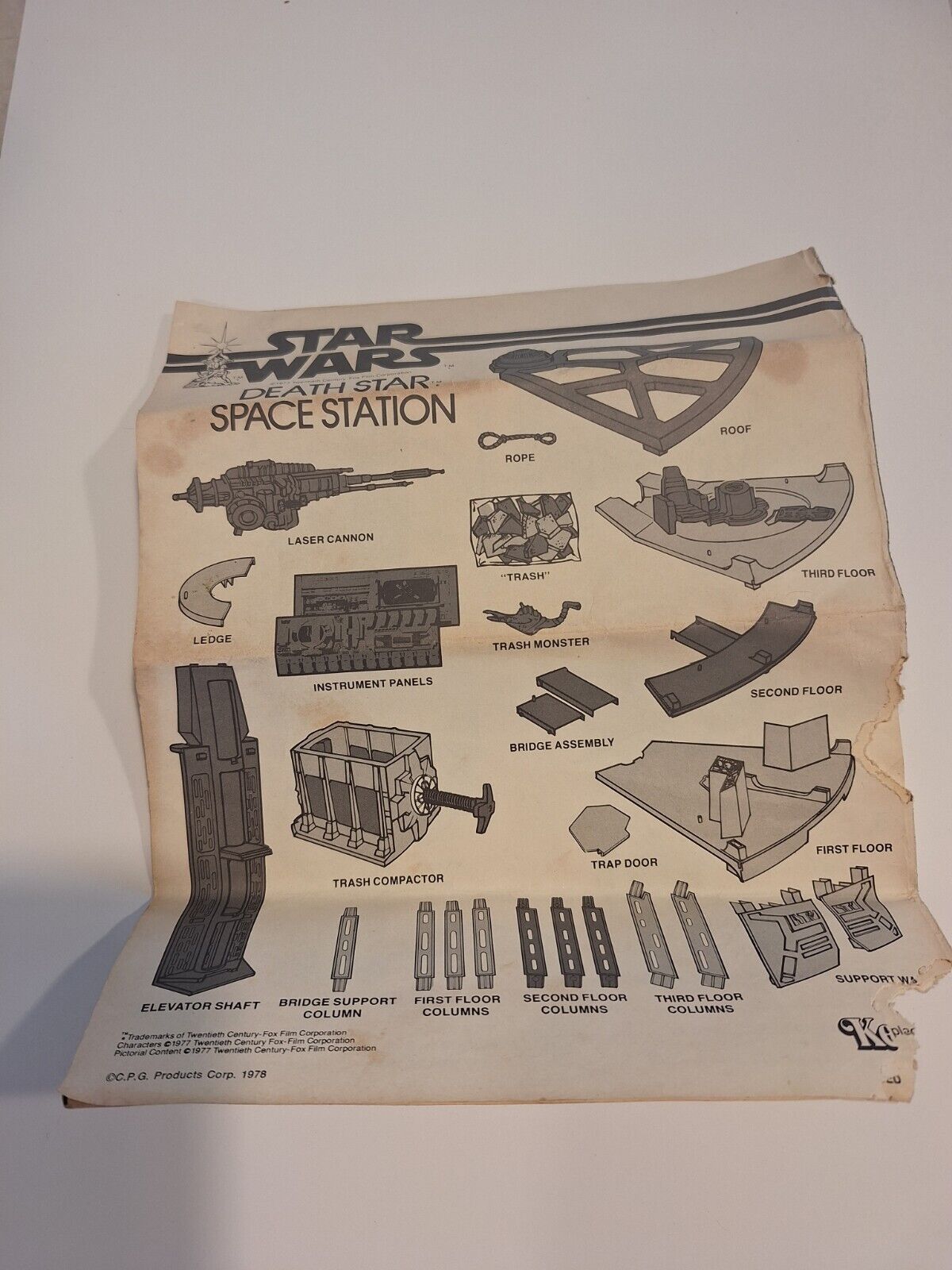 Death Star Space Station (Kenner) sold