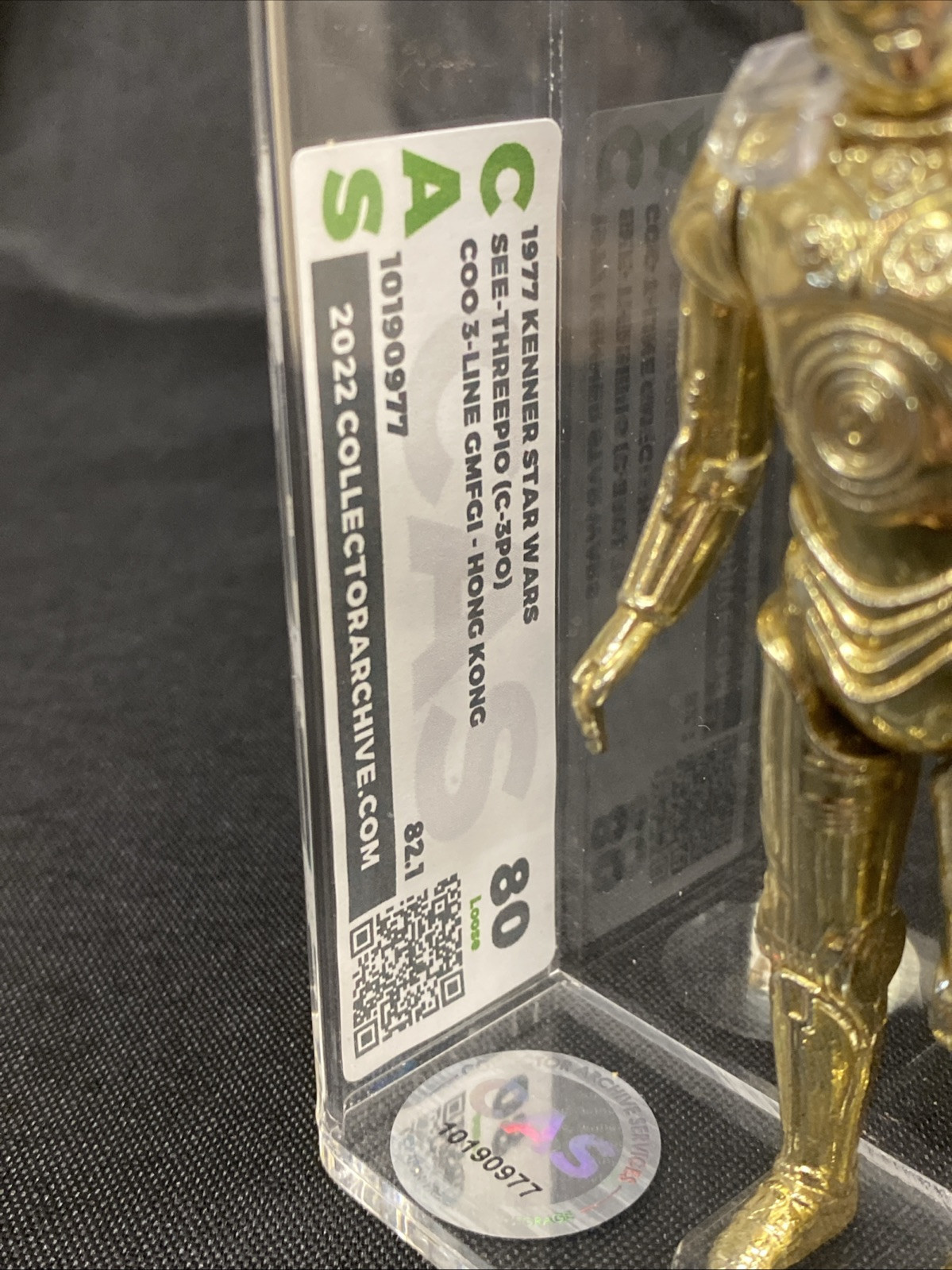 C-3PO (See-Threepio) sold