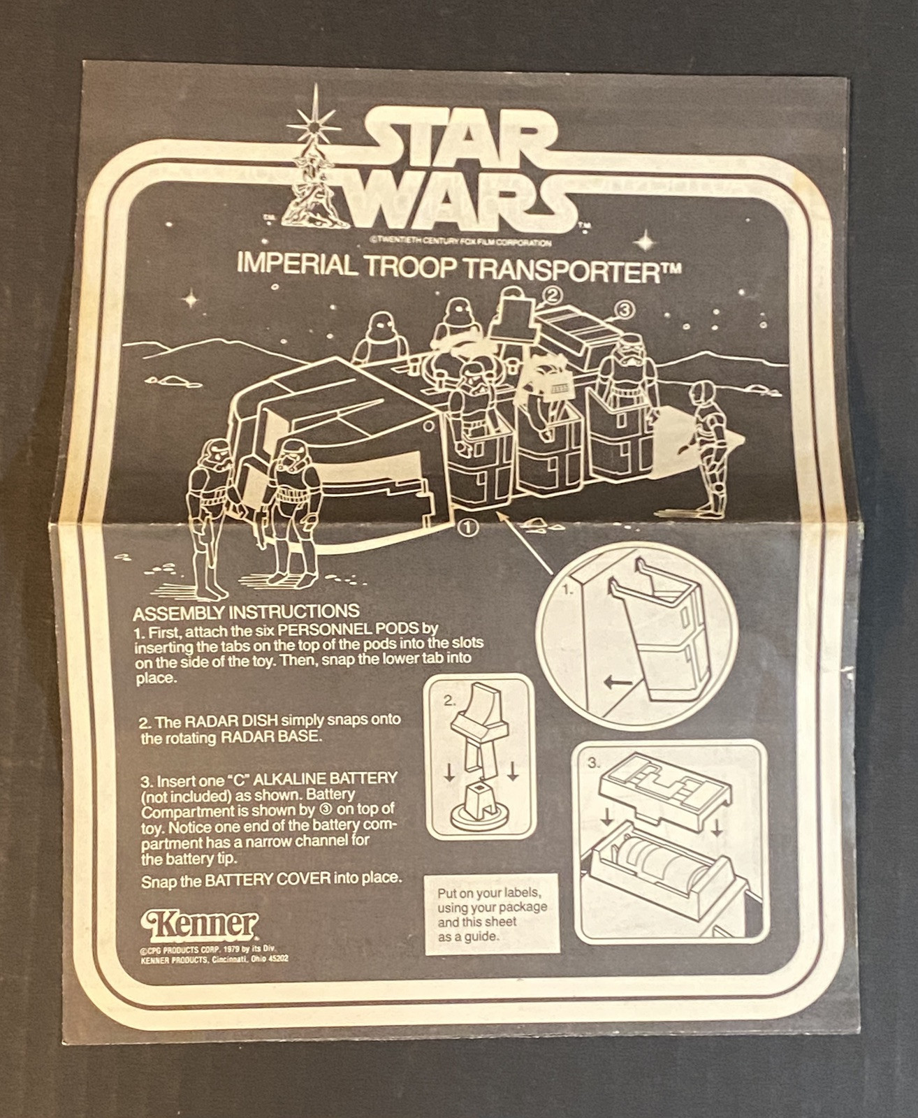 Imperial Troop Transporter (with sound) sold