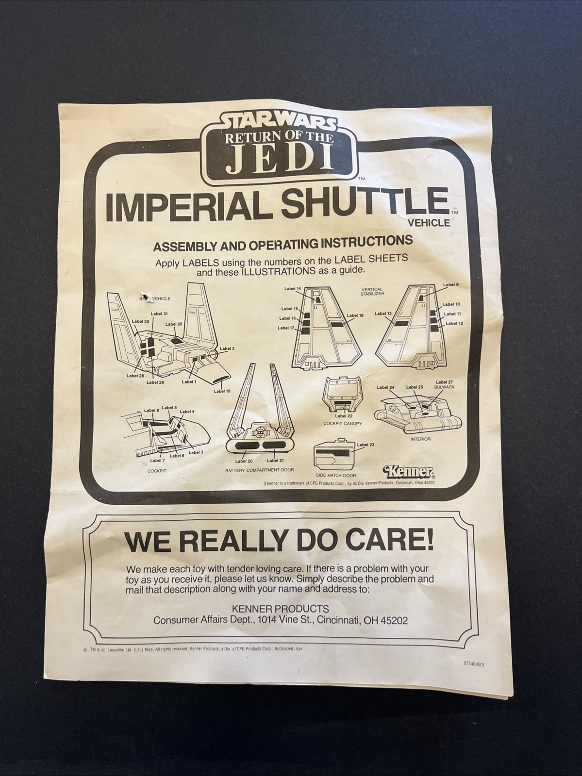 Imperial Shuttle sold