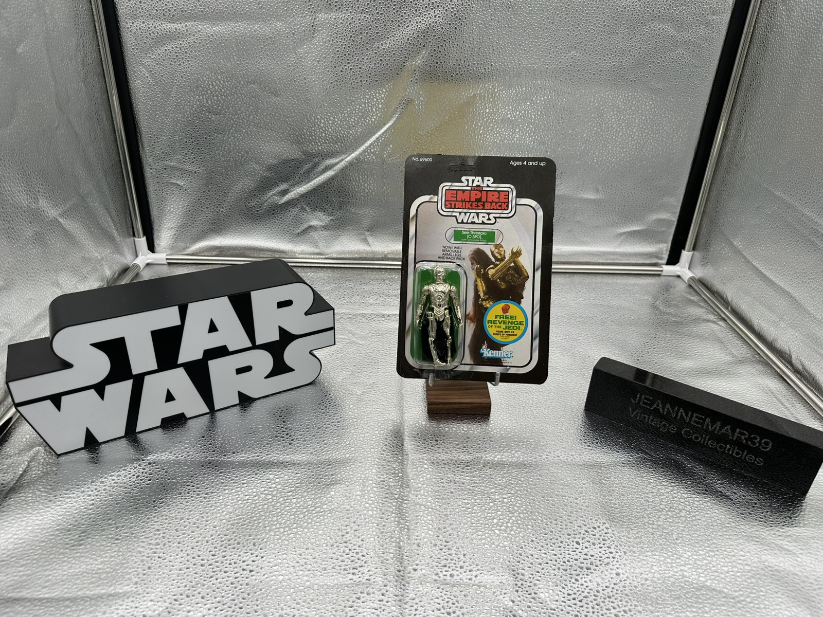 C-3PO (See-Threepio) with removable limbs sold